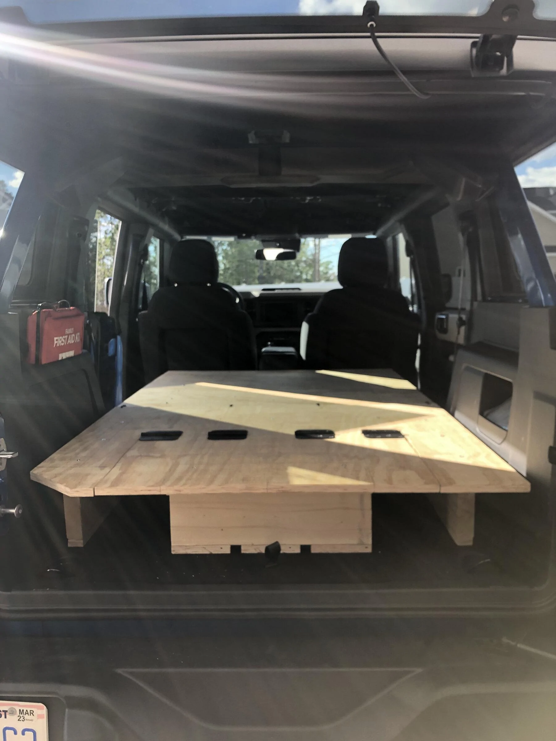 Ford Bronco Interior Platform Custom Build B3A88A60-FD12-4F57-A8C5-1585019E5324