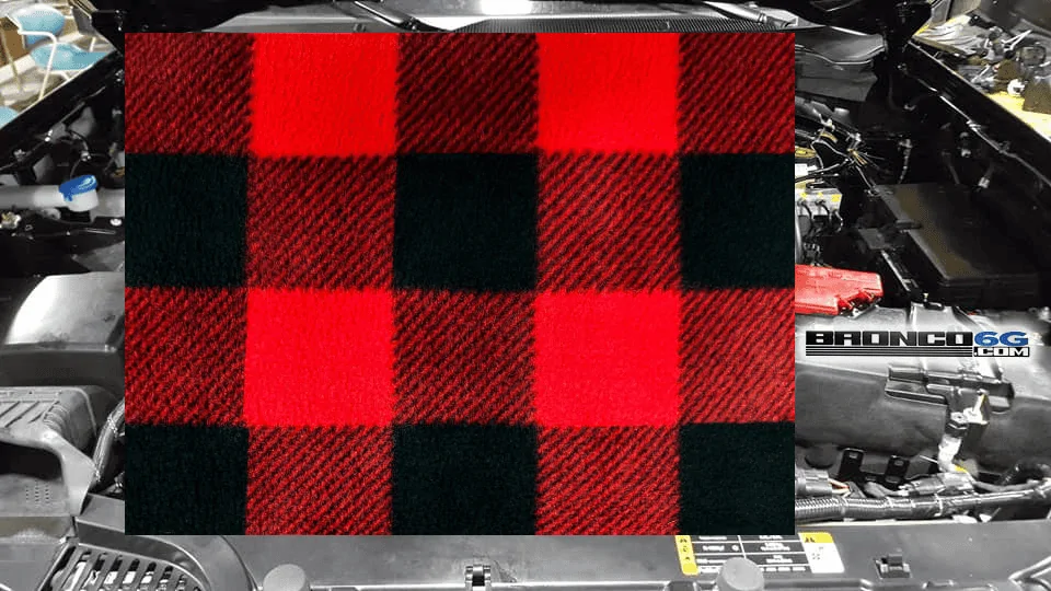 Ford Bronco Why can't we get a better dressed engine compartment? dressednic