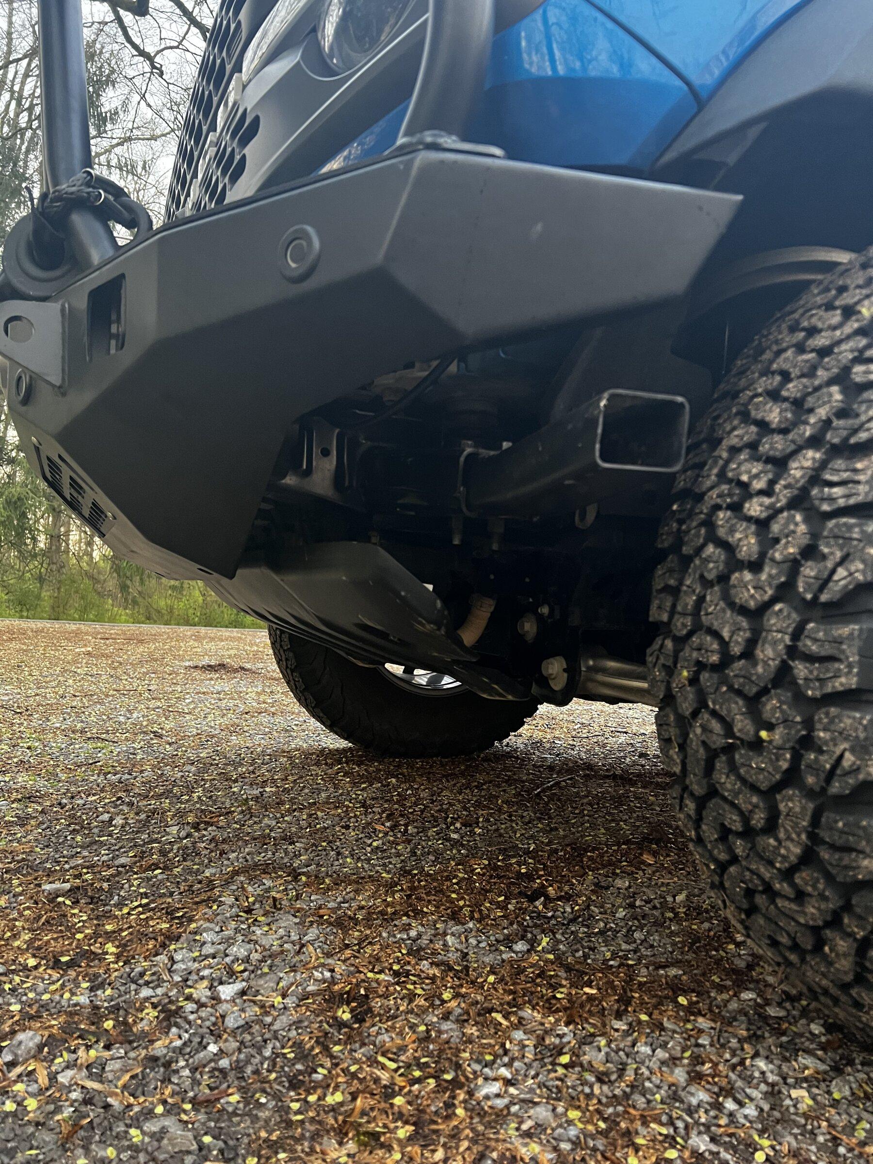 Ford Bronco JCR Vanguard Bumper Installed! BB1DD178-BE45-447E-A939-726404D9D44A
