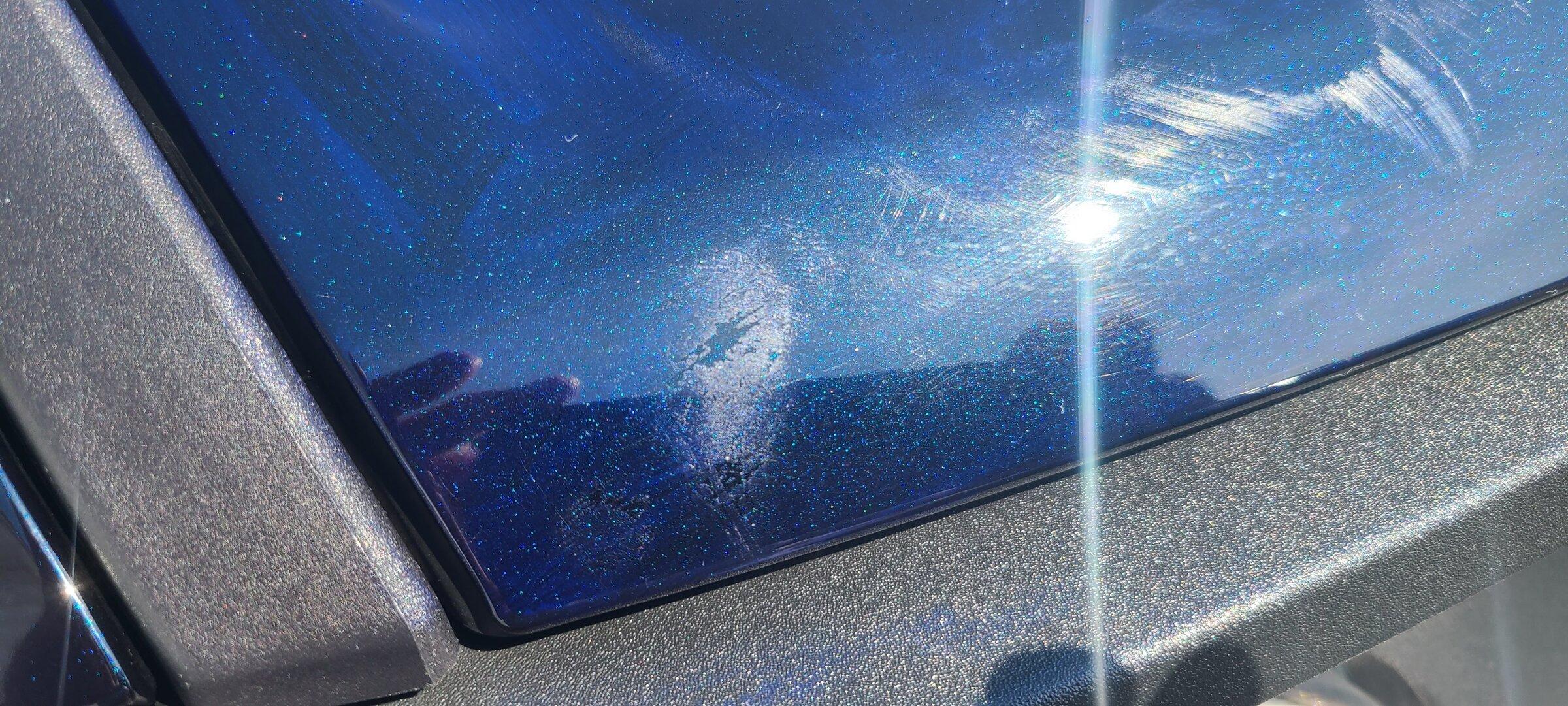 Ford Bronco Solvent messed up my ceramic coat 20220317_125134