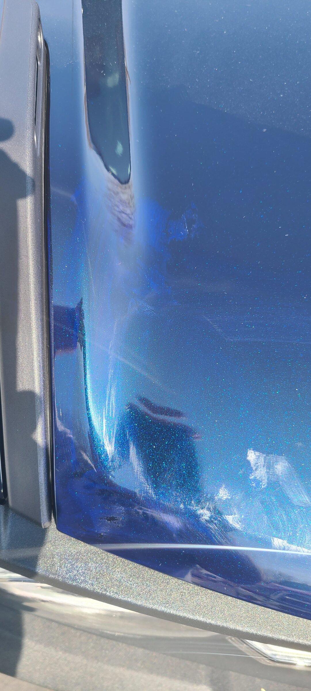 Ford Bronco Solvent messed up my ceramic coat 20220317_125142