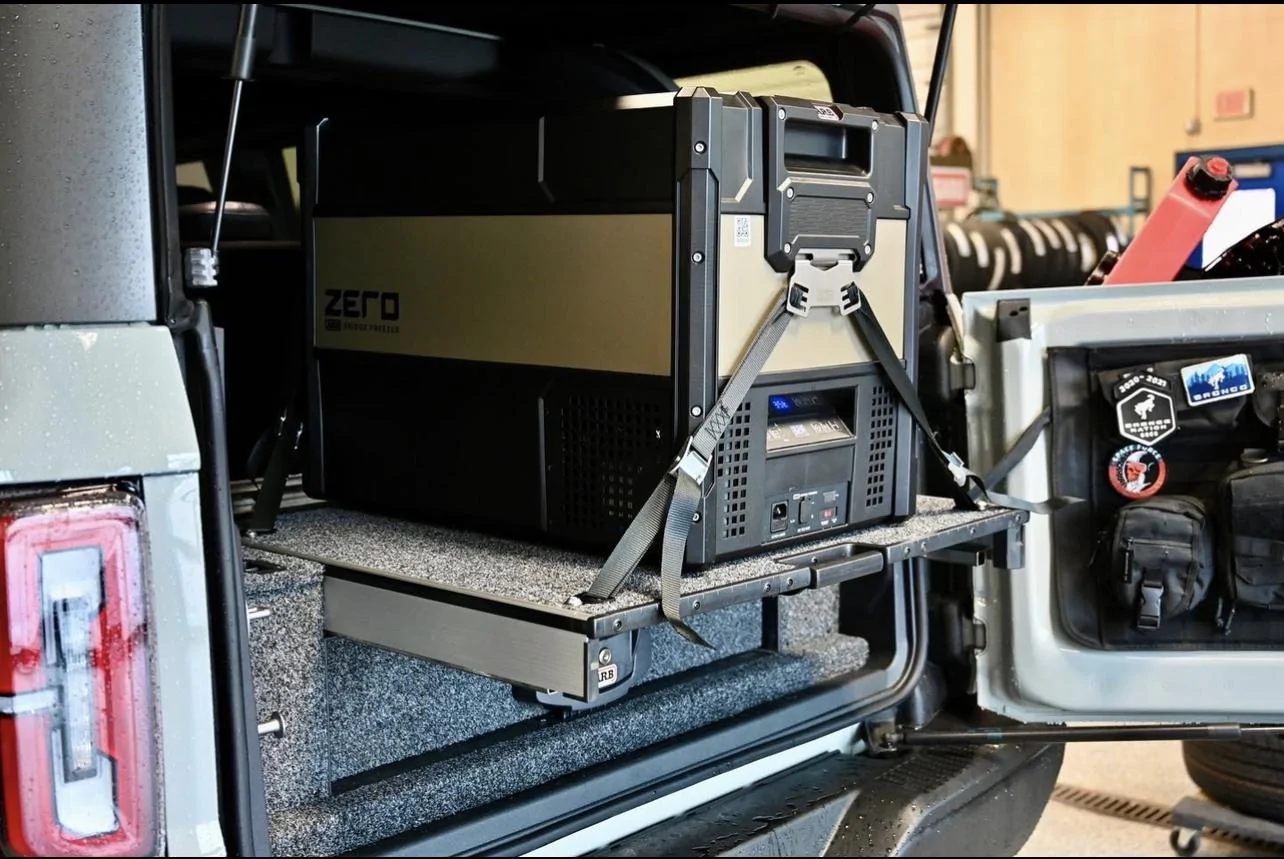 Ford Bronco ARB ROLLER DRAWER SYSTEM & Fridge **WALK AROUND VIDEO** IMG_3133