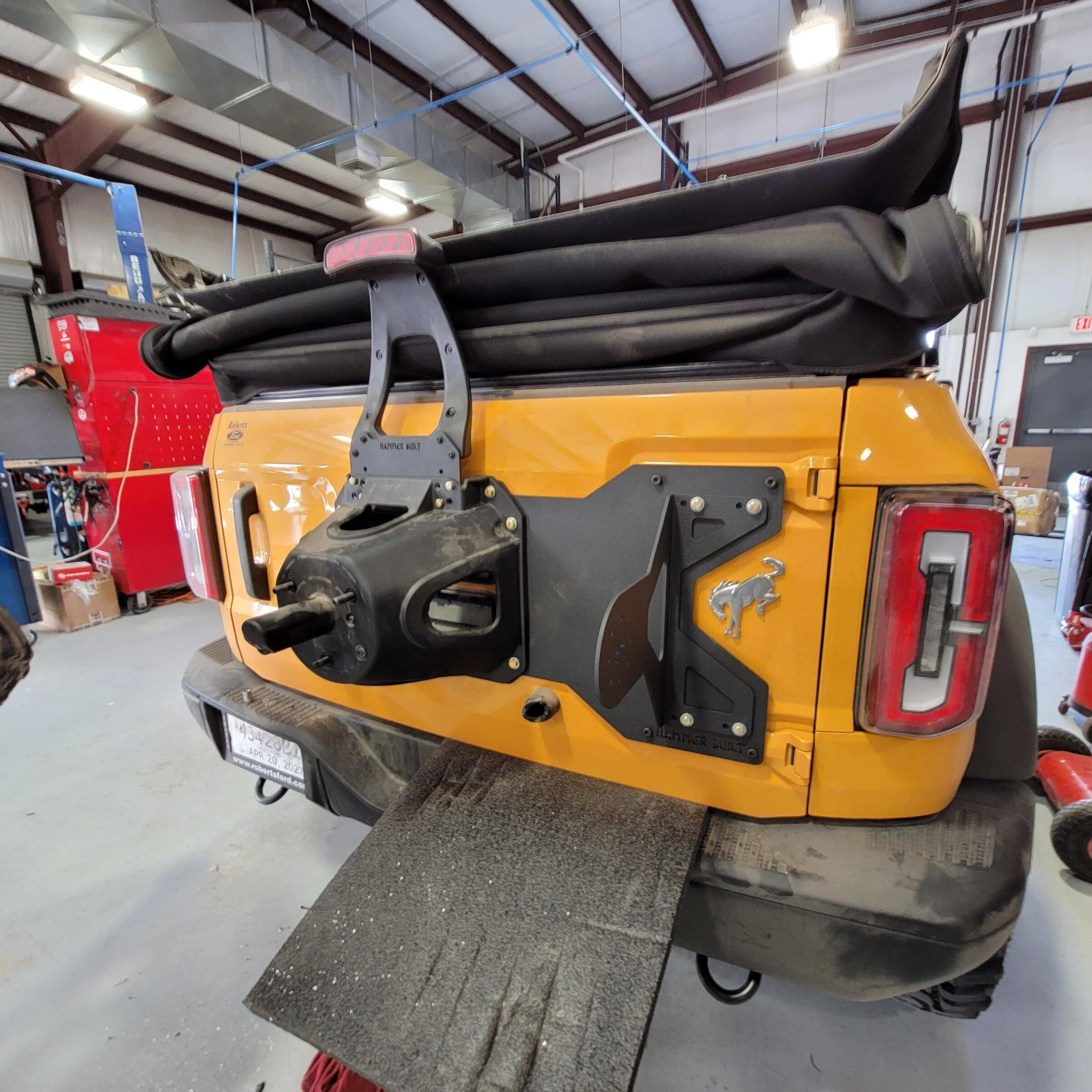 Ford Bronco RTR Jerry Can mount 20220318_164411