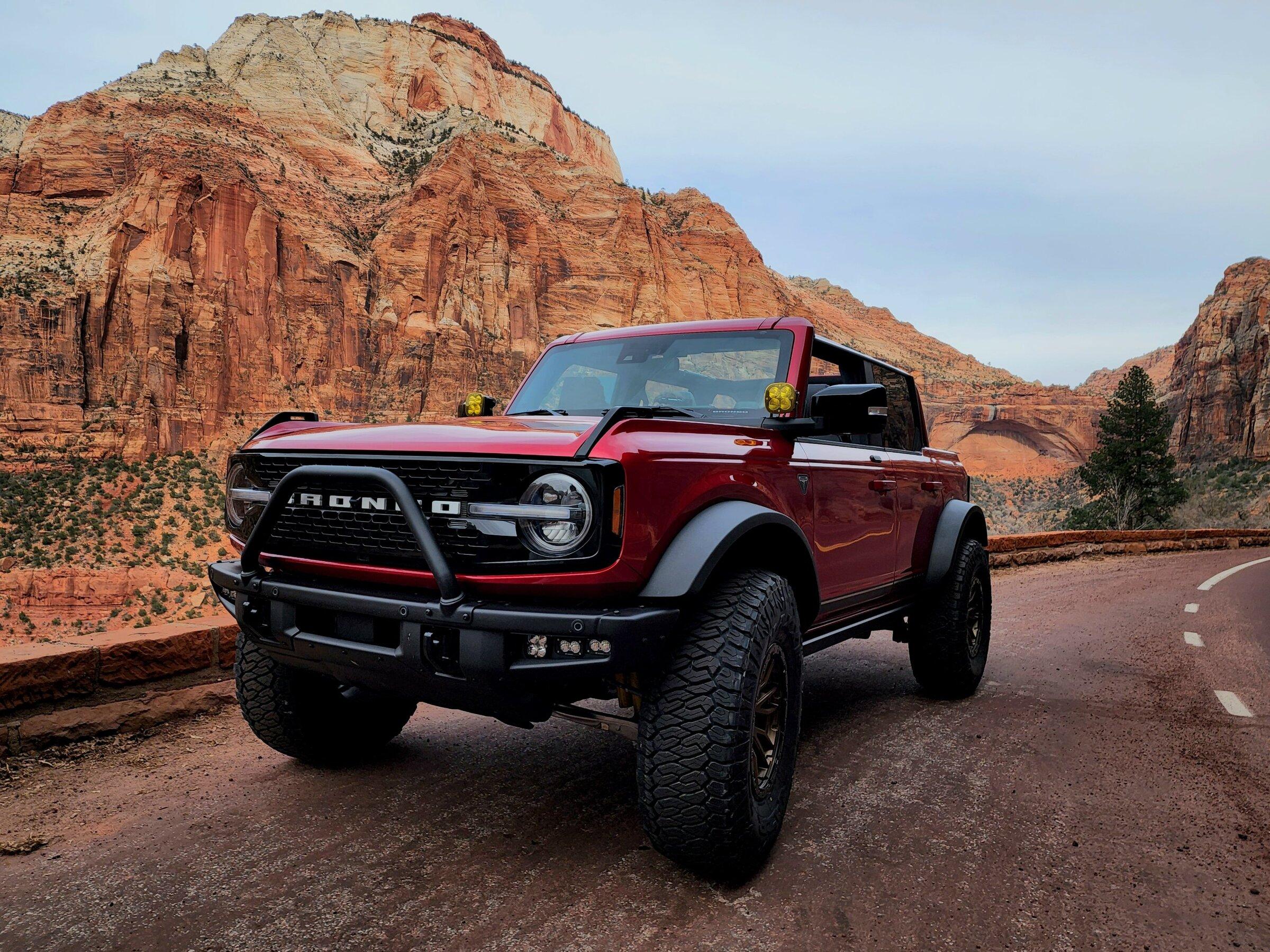 Ford Bronco Zions NP Today. A223DF44-3D40-43D5-A049-B1BB6C622788