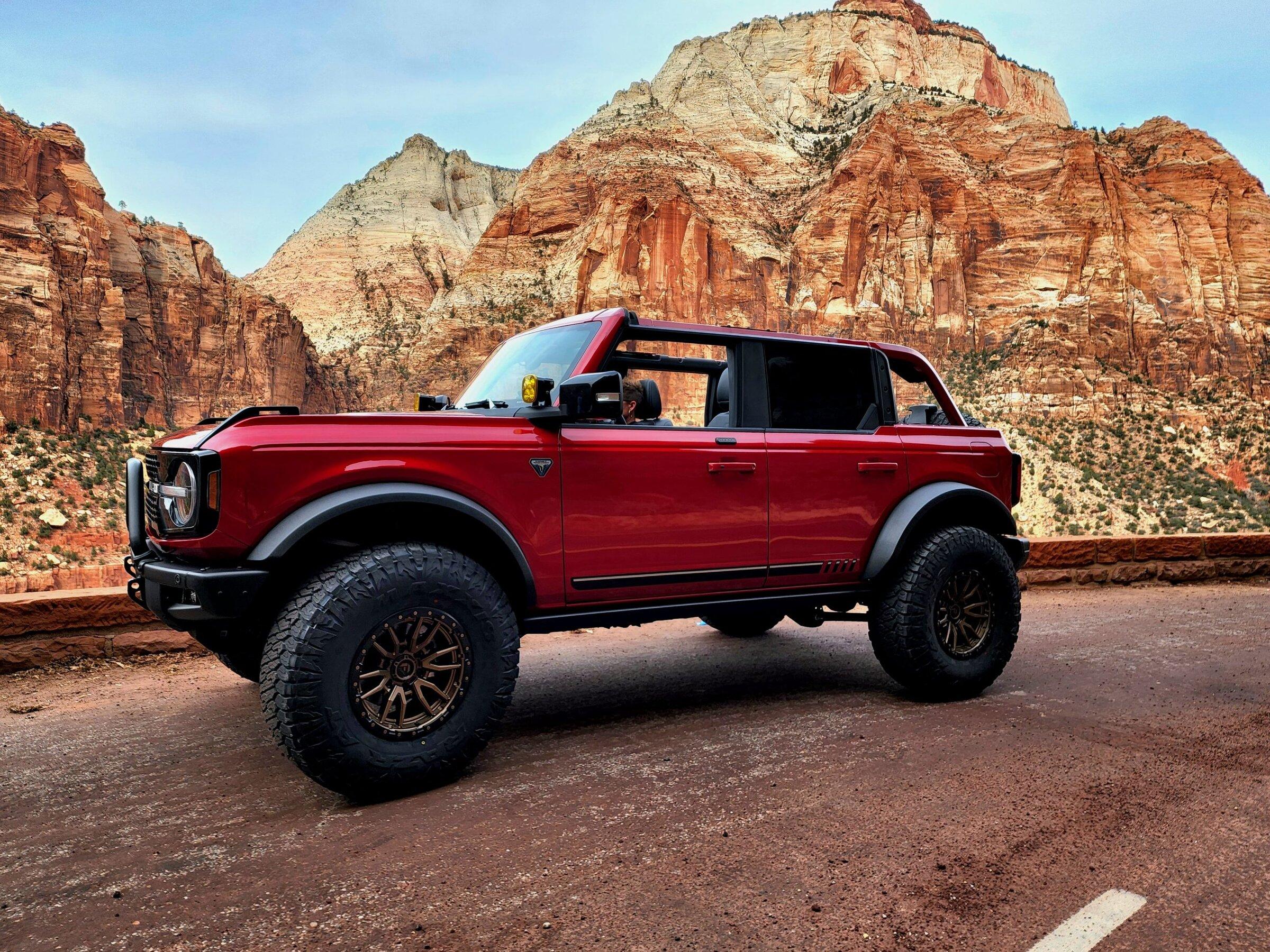 Ford Bronco Zions NP Today. 598F6C34-31C8-42A2-B248-C49F229F792F