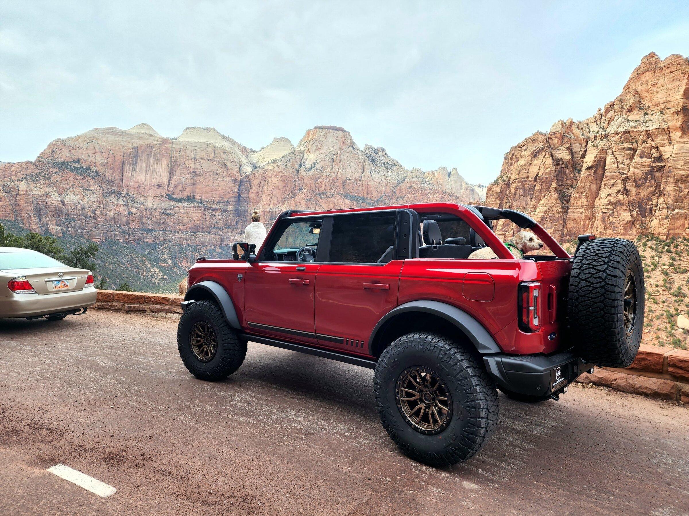 Ford Bronco Zions NP Today. 7EA4D565-131E-4C30-8830-497F740EEE7F