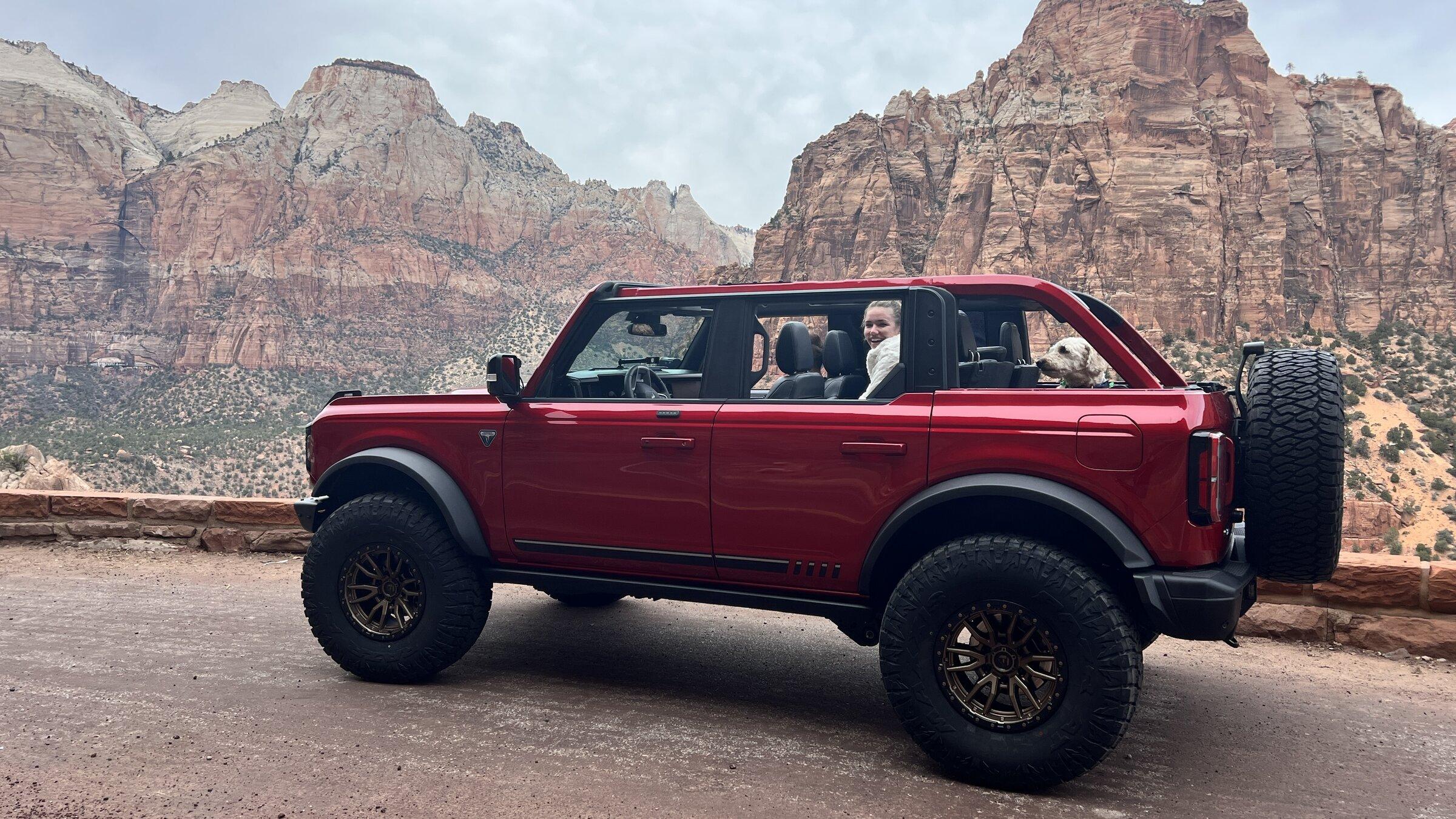 Ford Bronco Zions NP Today. C12363AD-52EB-4638-BF02-57411E7953AB