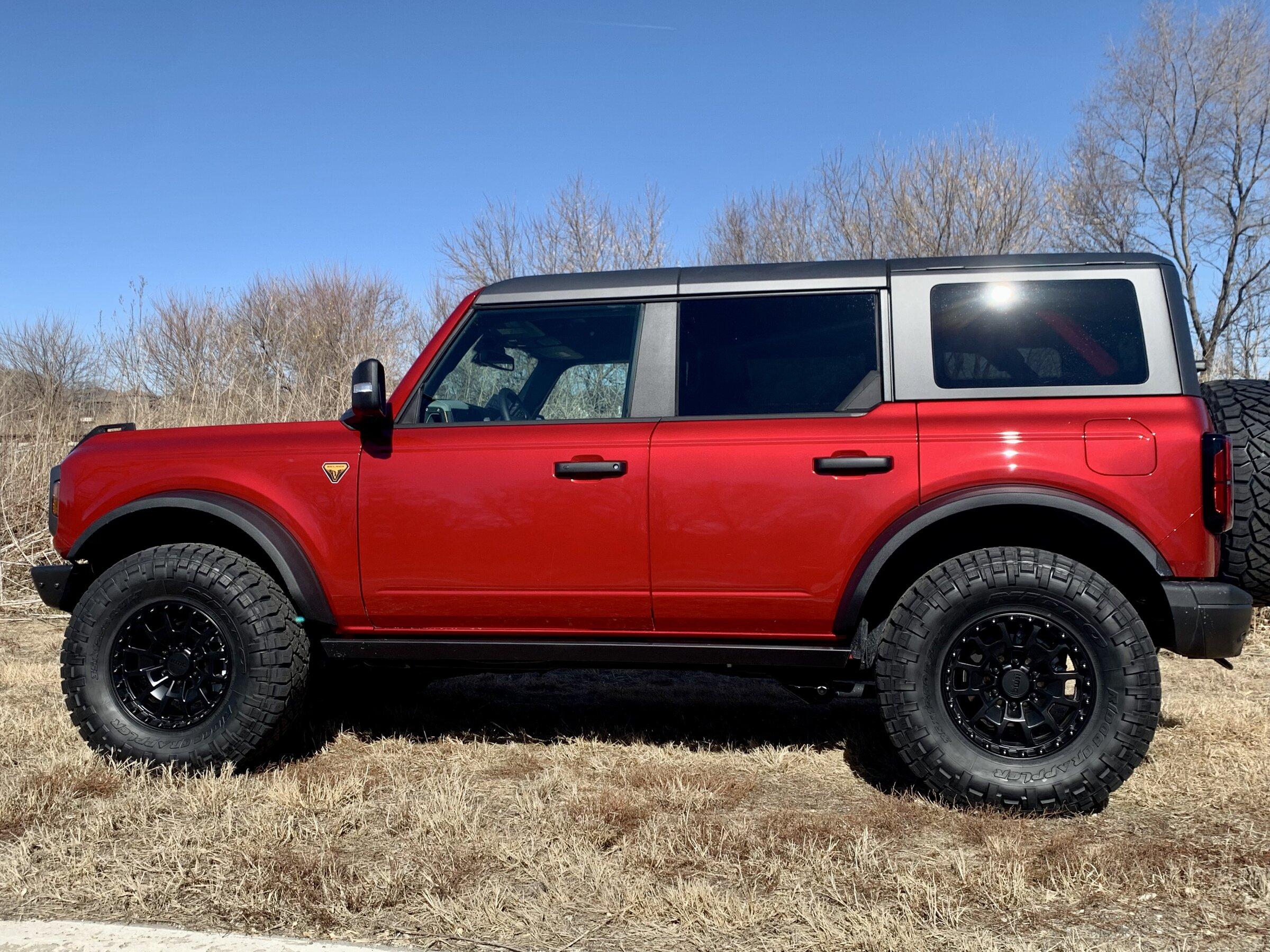 Ford Bronco Show us your installed wheel / tire upgrades here! (Pics) 75261971-A4A3-4AB8-BC75-15C7364B8A12