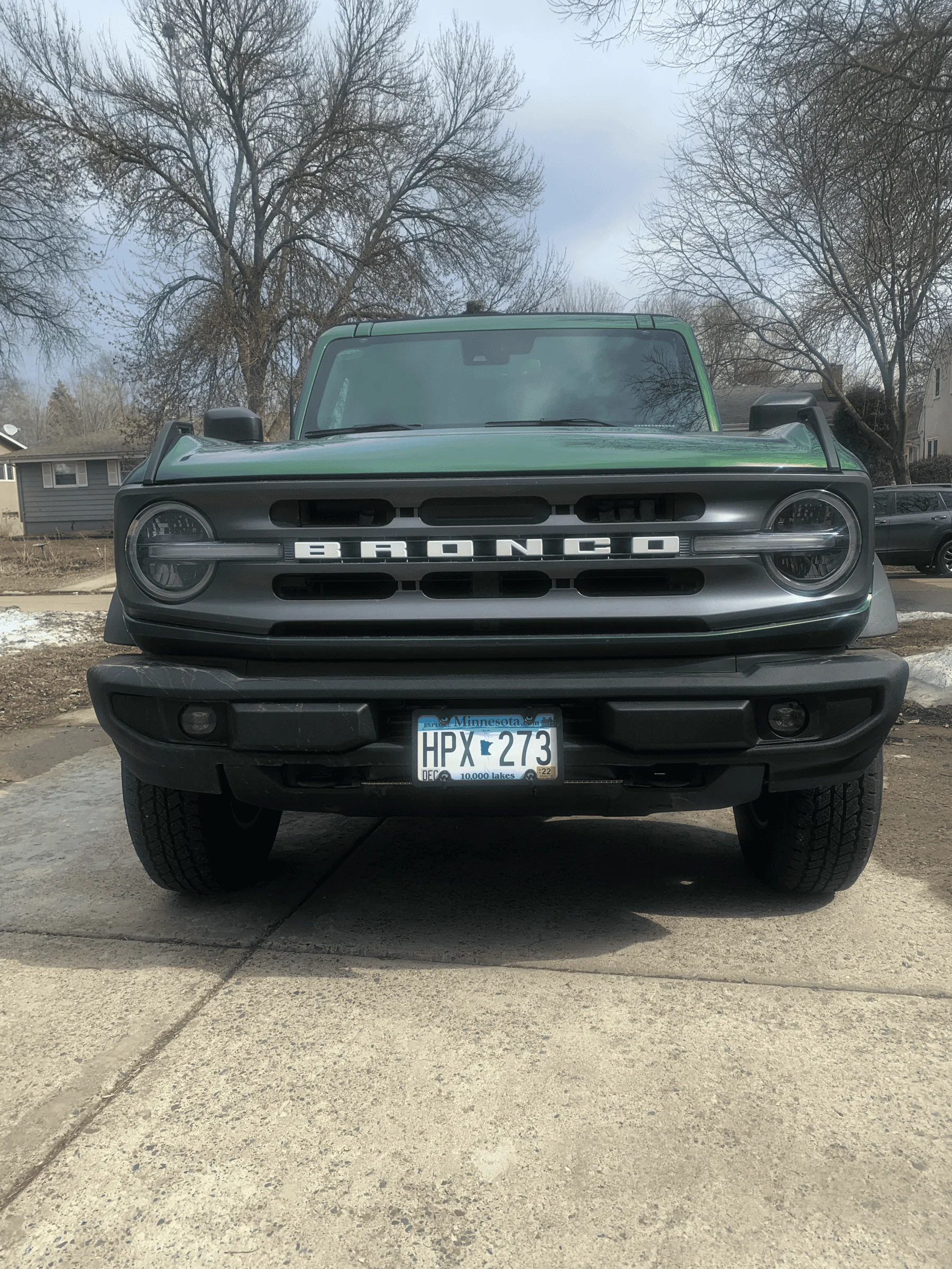 Ford Bronco Front Plate Solutions? 1647889514374