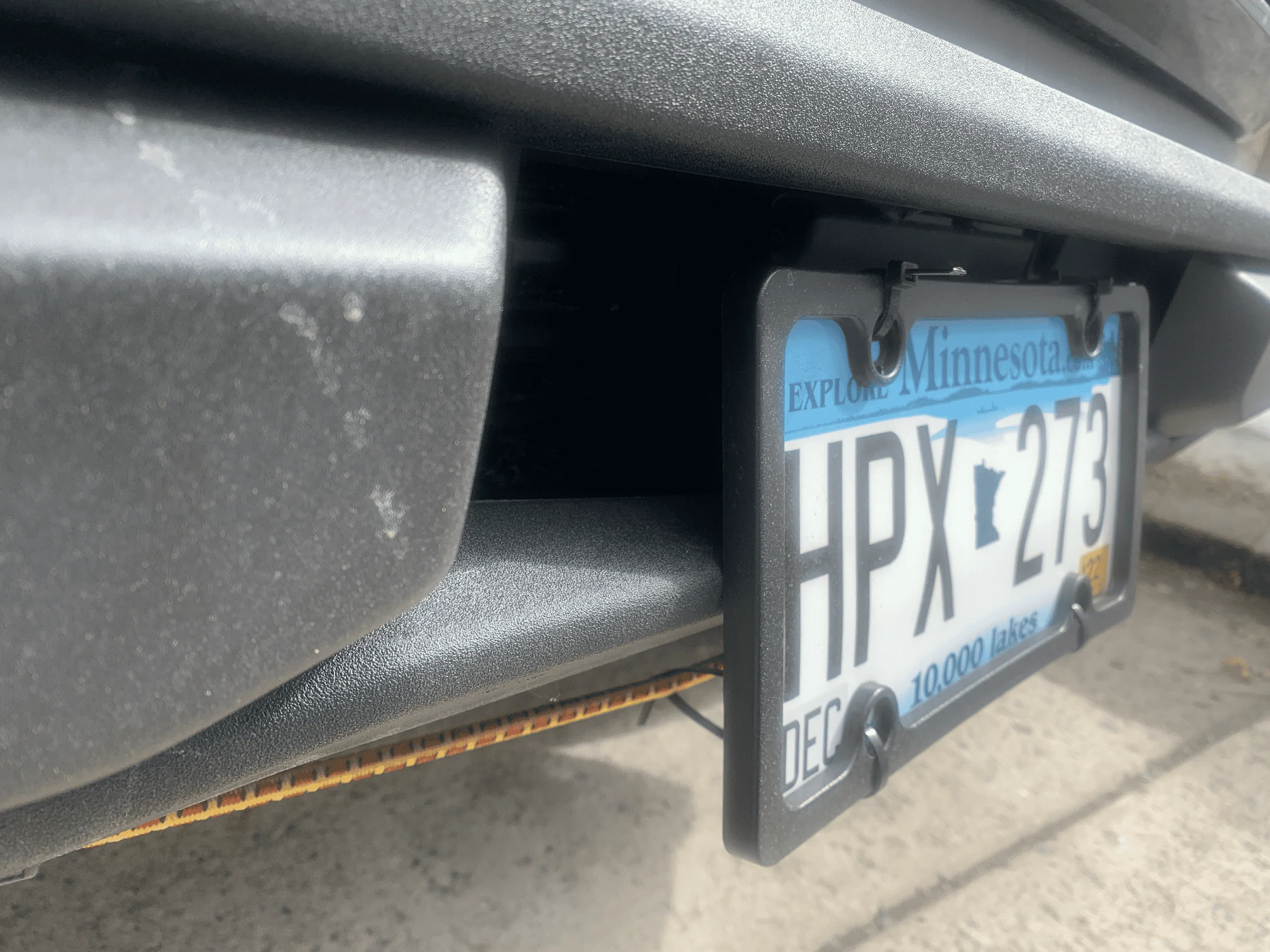Ford Bronco Front Plate Solutions? 1647889593972
