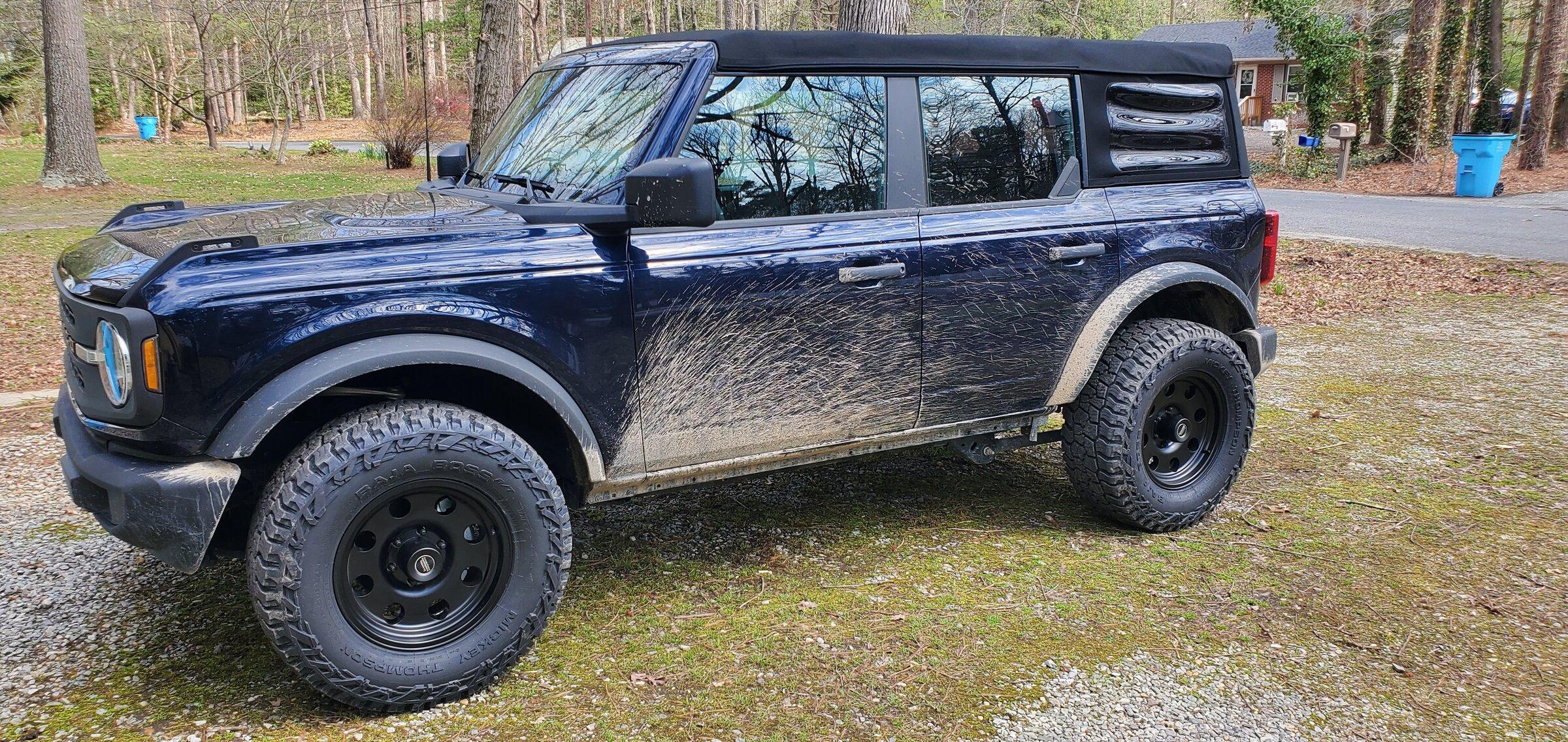 Ford Bronco Show us your installed wheel / tire upgrades here! (Pics) 20220319_123626