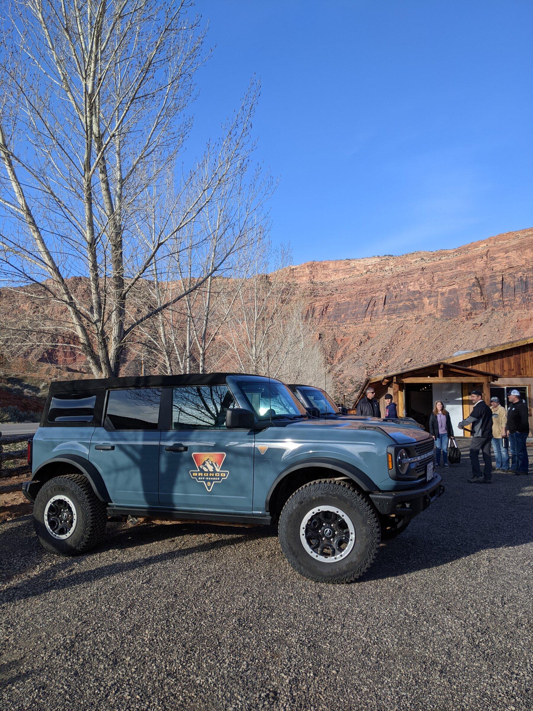 Ford Bronco 3/18 Moab Bronco Off-Roadeo Experience PXL_20220318_144304316