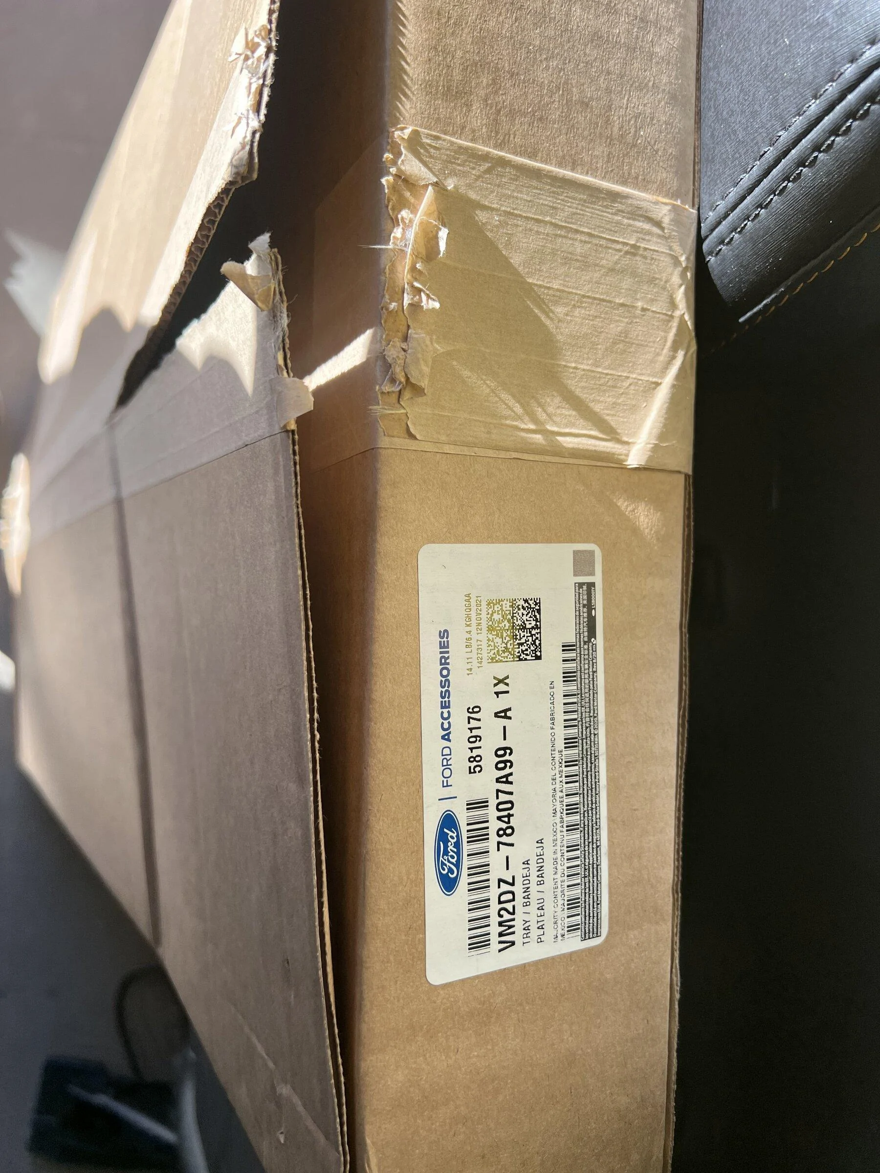 Ford Bronco Swing gate table. OEM FORD New In Box 6598CC73-4FBC-4256-AB5C-8BCEF07B757C