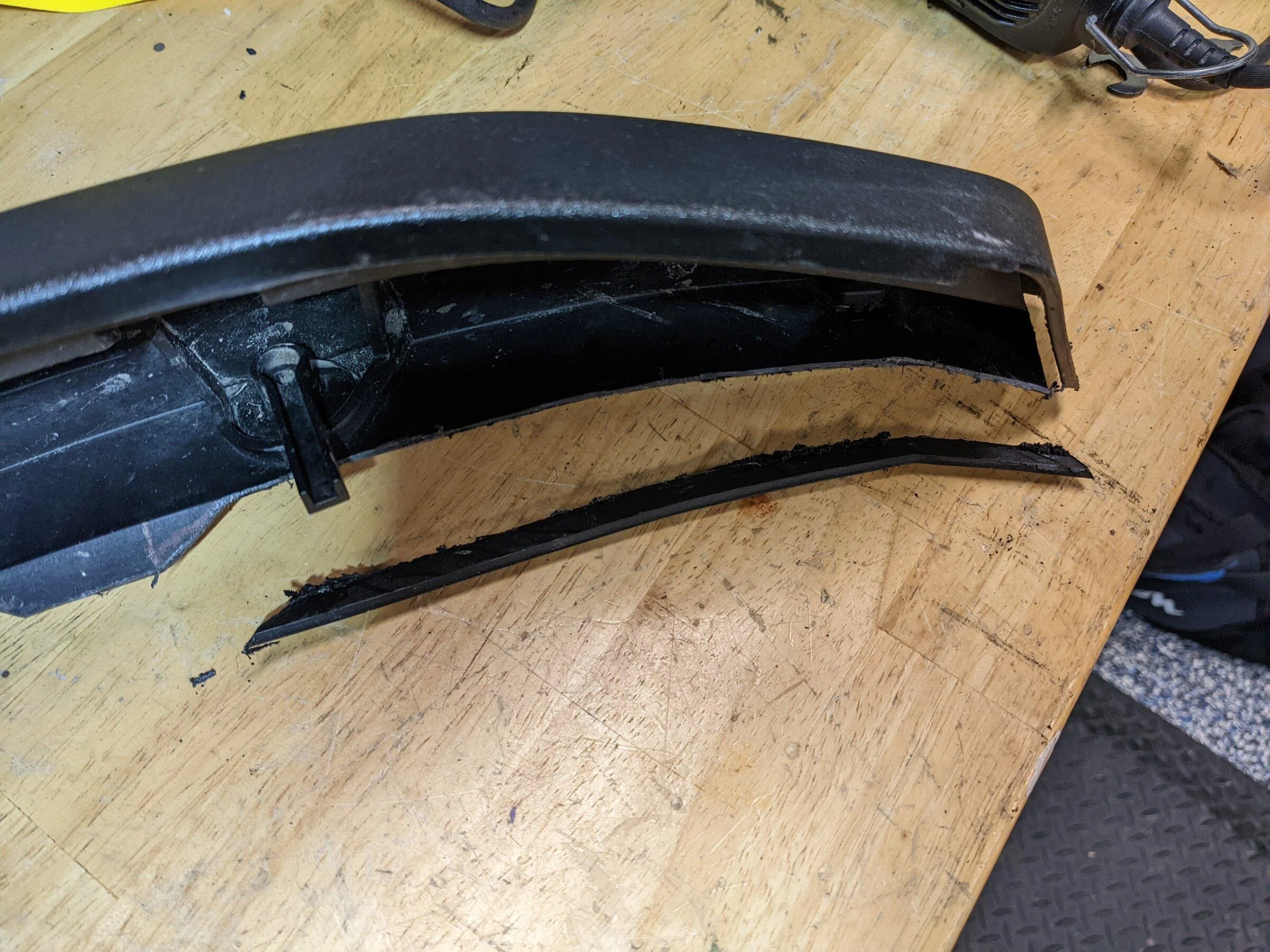 Ford Bronco DIY Mud Flaps, functional, low cost, and low profile PXL_20220319_204122260