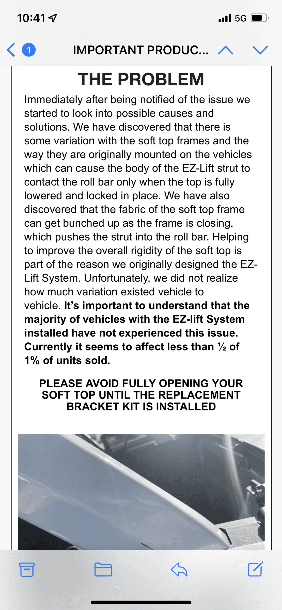 Ford Bronco IAG standing behind their products 796B70CB-7B82-4E07-A746-D14C64CA08D6