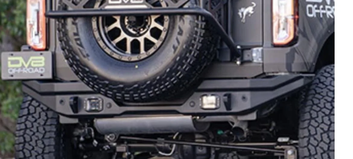 Ford Bronco DV8 Offroad | MTO Rear Bumper AE45CBF8-4C3D-454A-AA18-A85EBFB36CE5