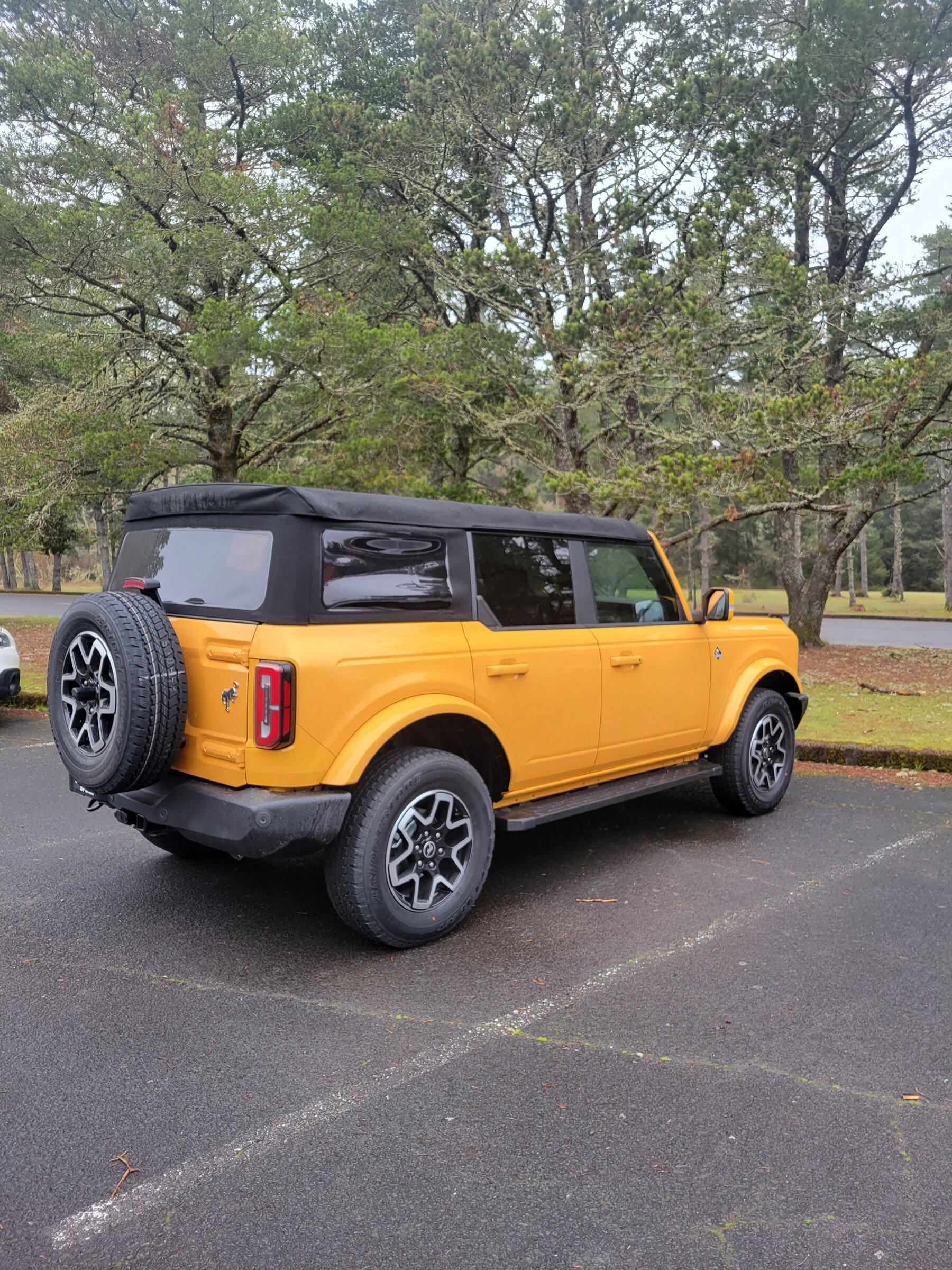 Ford Bronco WA State Check-In Bronco 