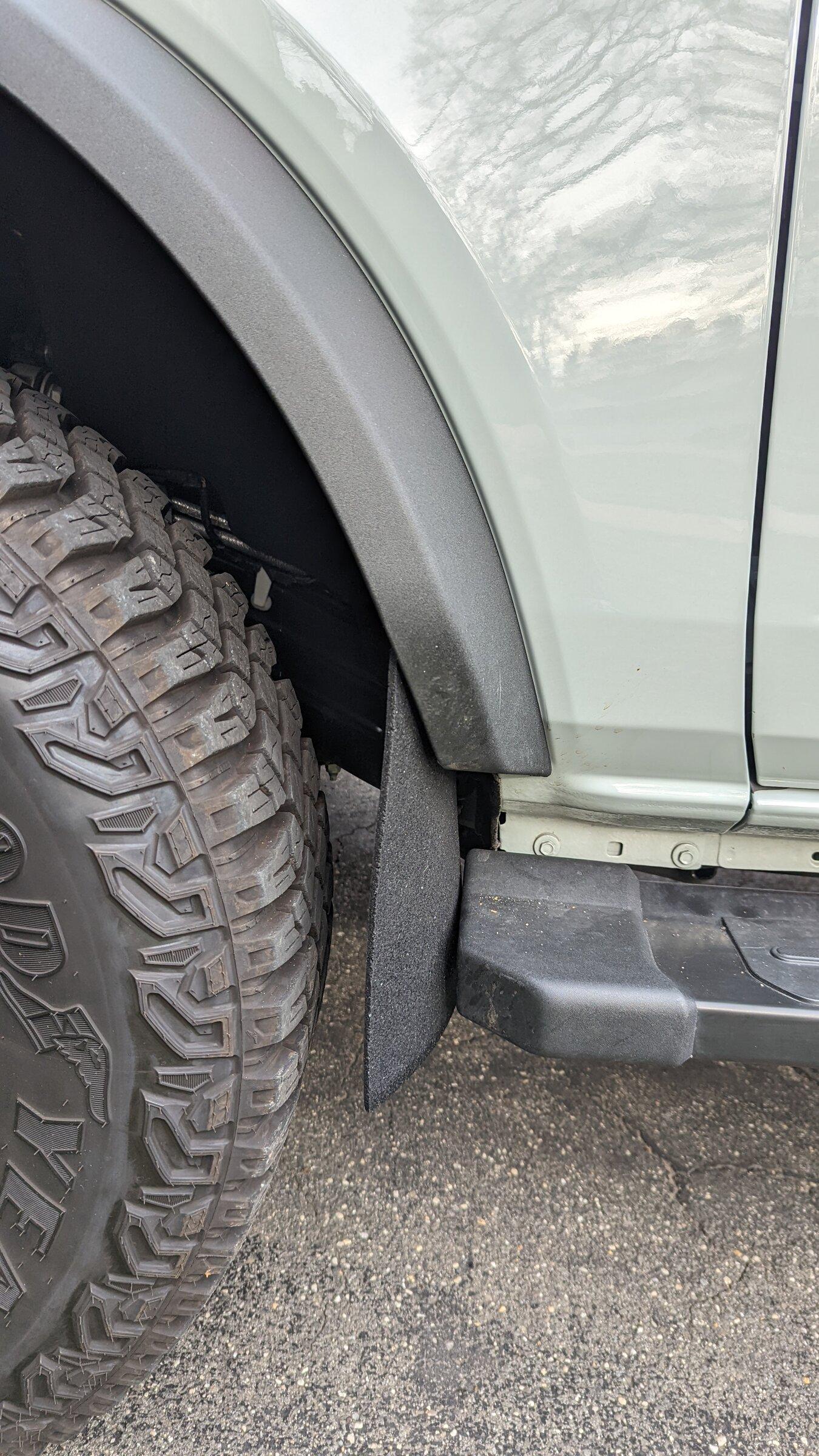 Ford Bronco Custom Sasquatch OBX Mud Flaps PXL_20220322_211559905