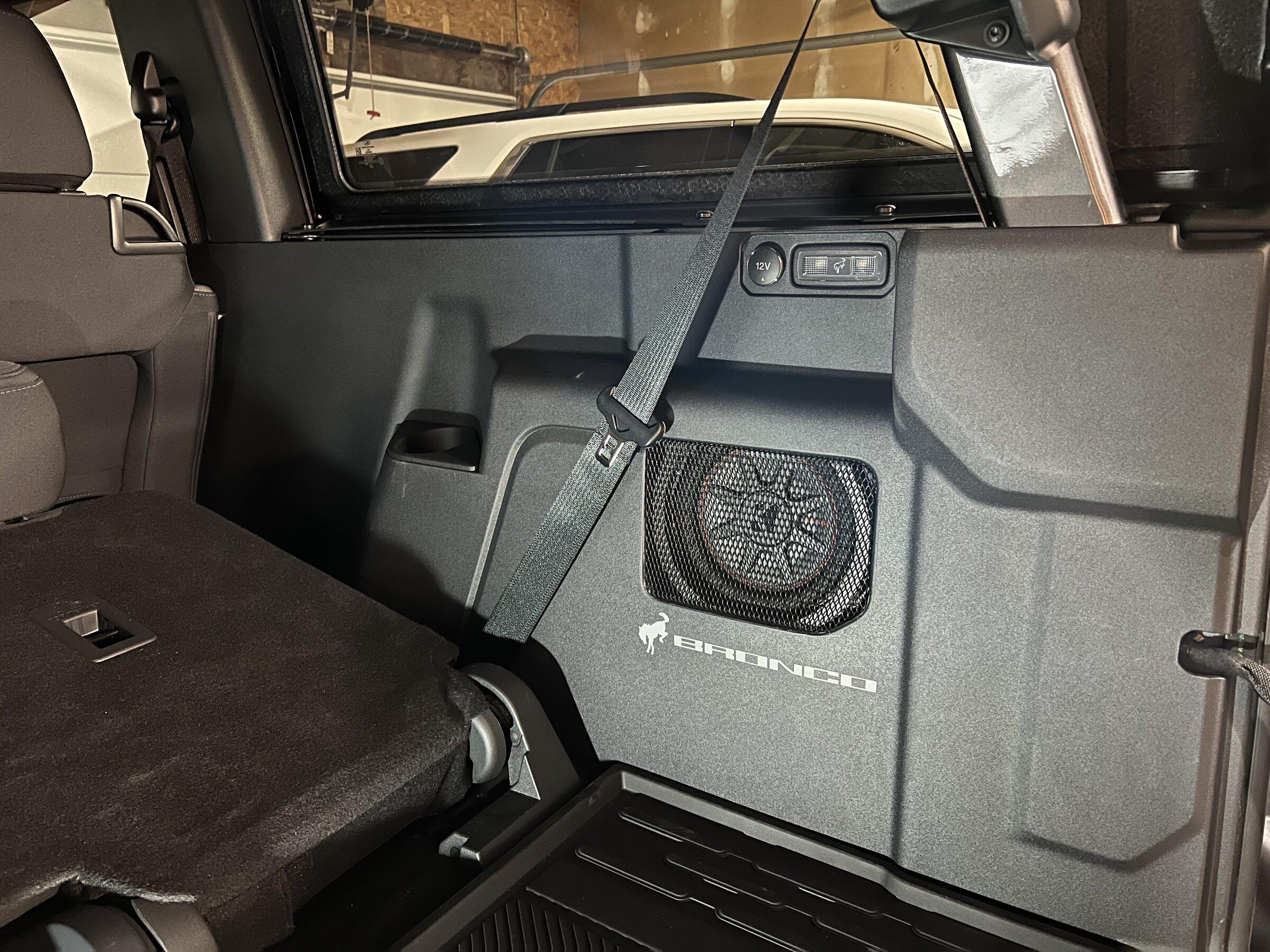 Ford Bronco B&O sub installed on Base Bronco ….sorta…. 058A67E2-3D65-4D2A-BFE9-79434B97908F