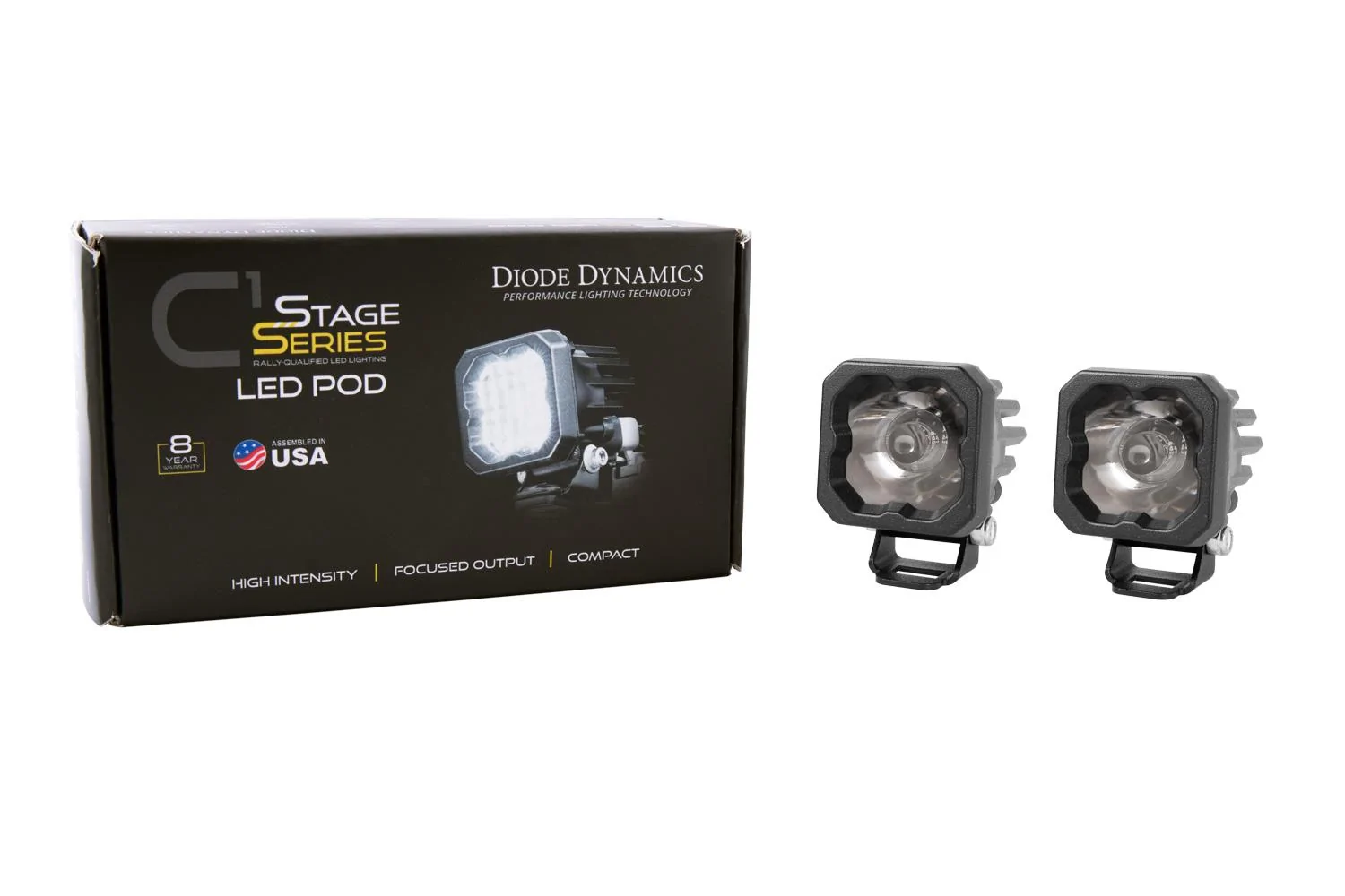 Ford Bronco SSC1 1" LED Pods | Diode Dynamics I11hyDq