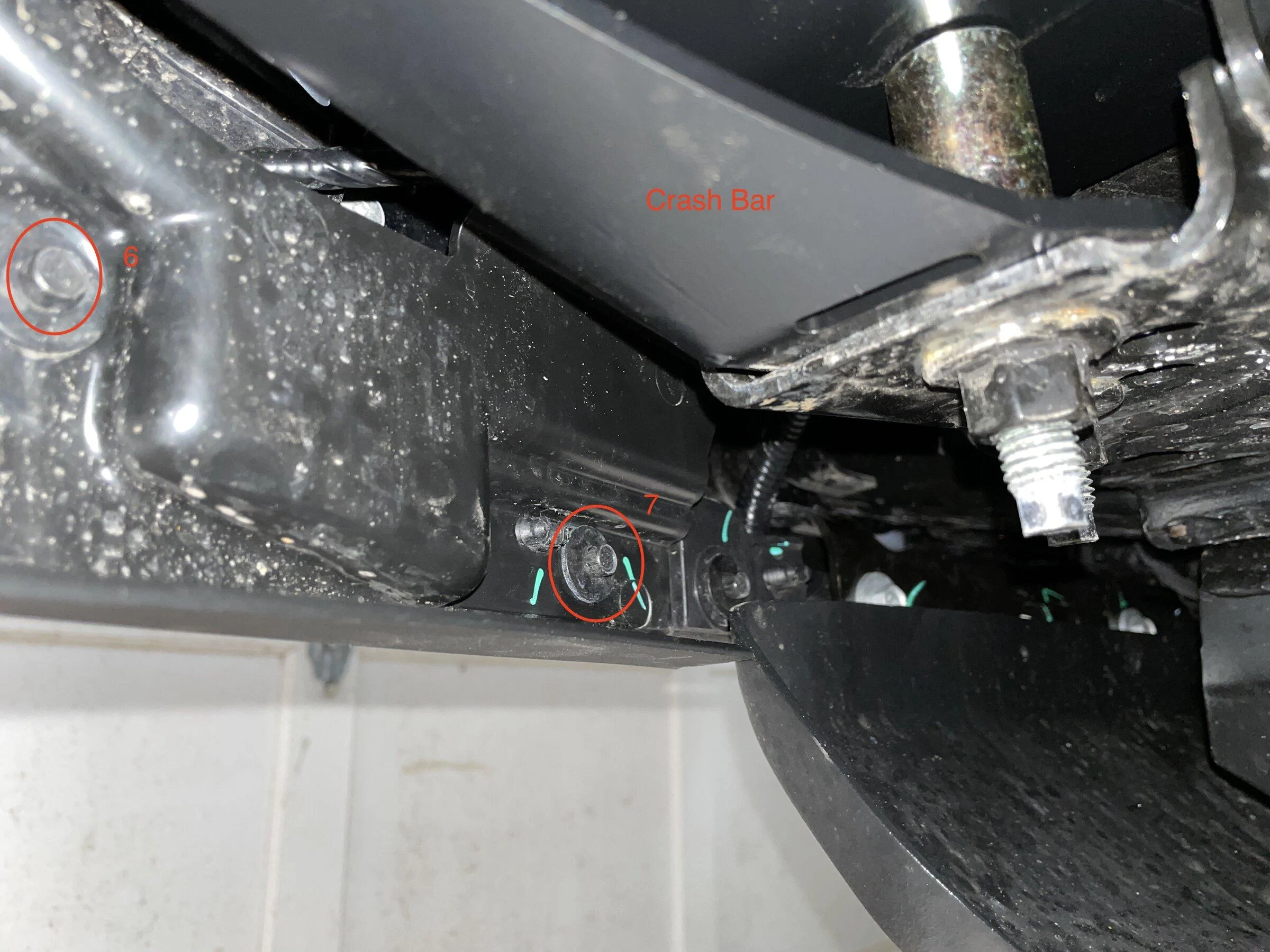 Ford Bronco Capable Bumper - Crash Bar removal? LeftBottom