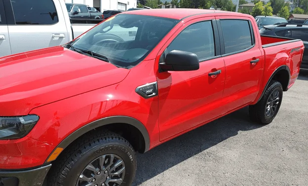 Ford Bronco Race Red thread. 1598722339978