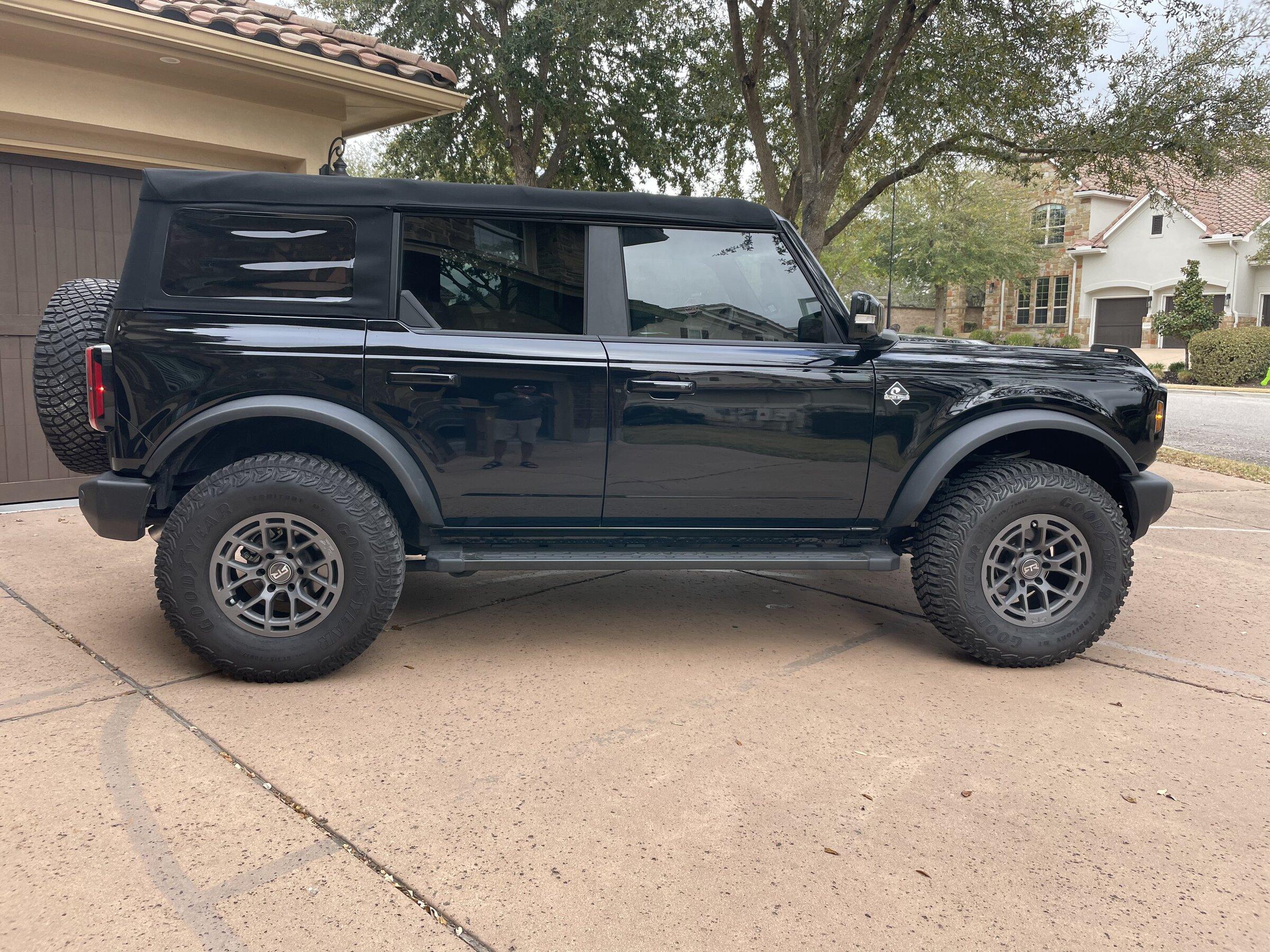 Ford Bronco Show us your installed wheel / tire upgrades here! (Pics) AA11F41D-D055-4D92-8E97-D1134162CC63
