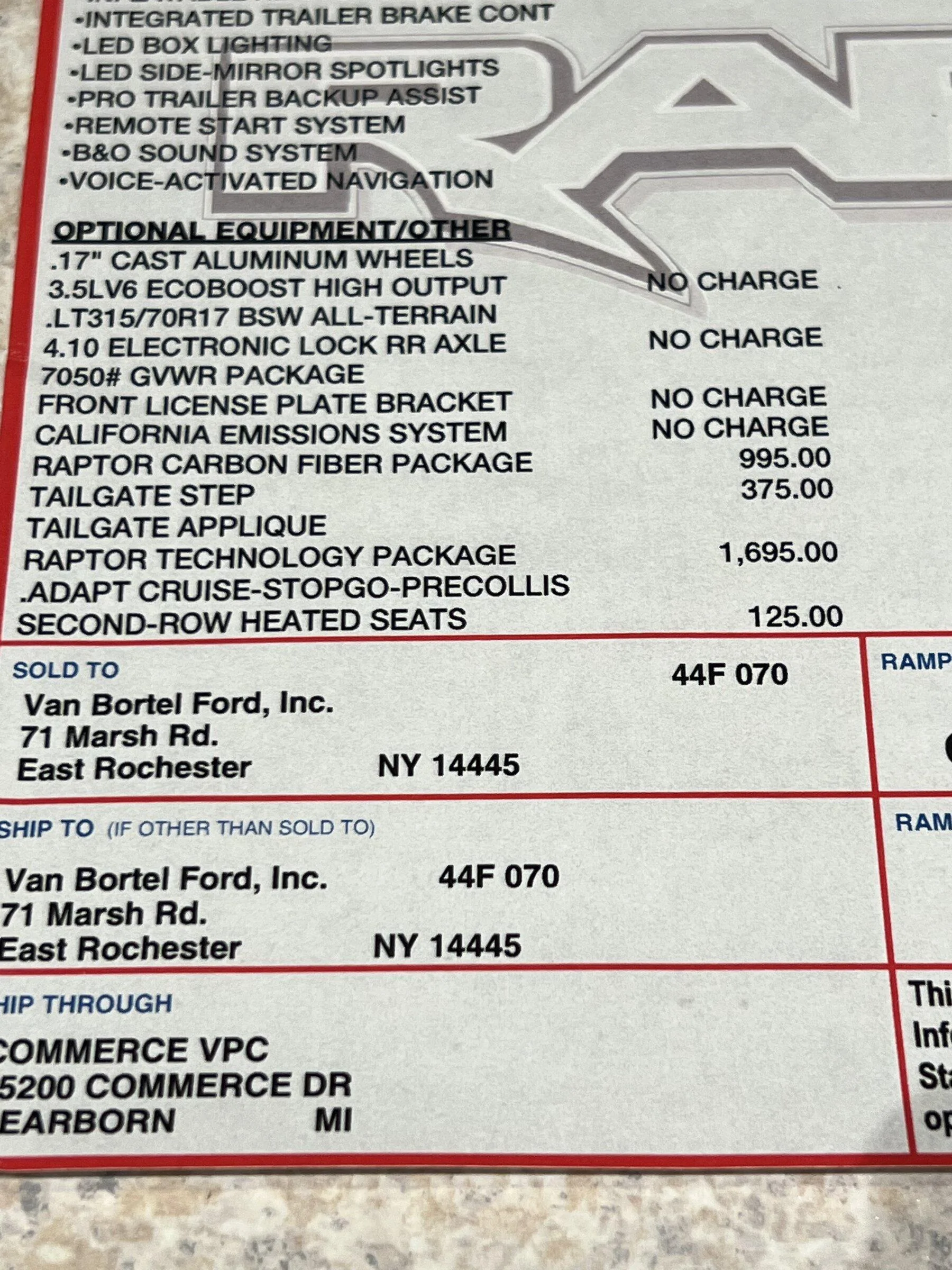 Ford Bronco Question about carbon fiber package B379E4A7-142E-45CD-BAF9-E6D6210673C7