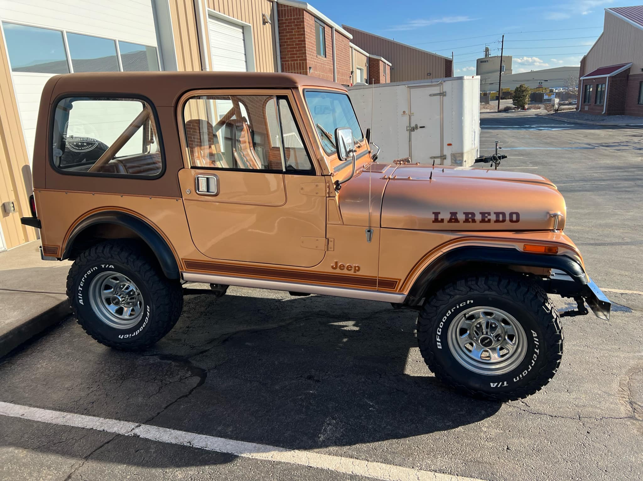 Ford Bronco Bronco and CJ7 laredo a