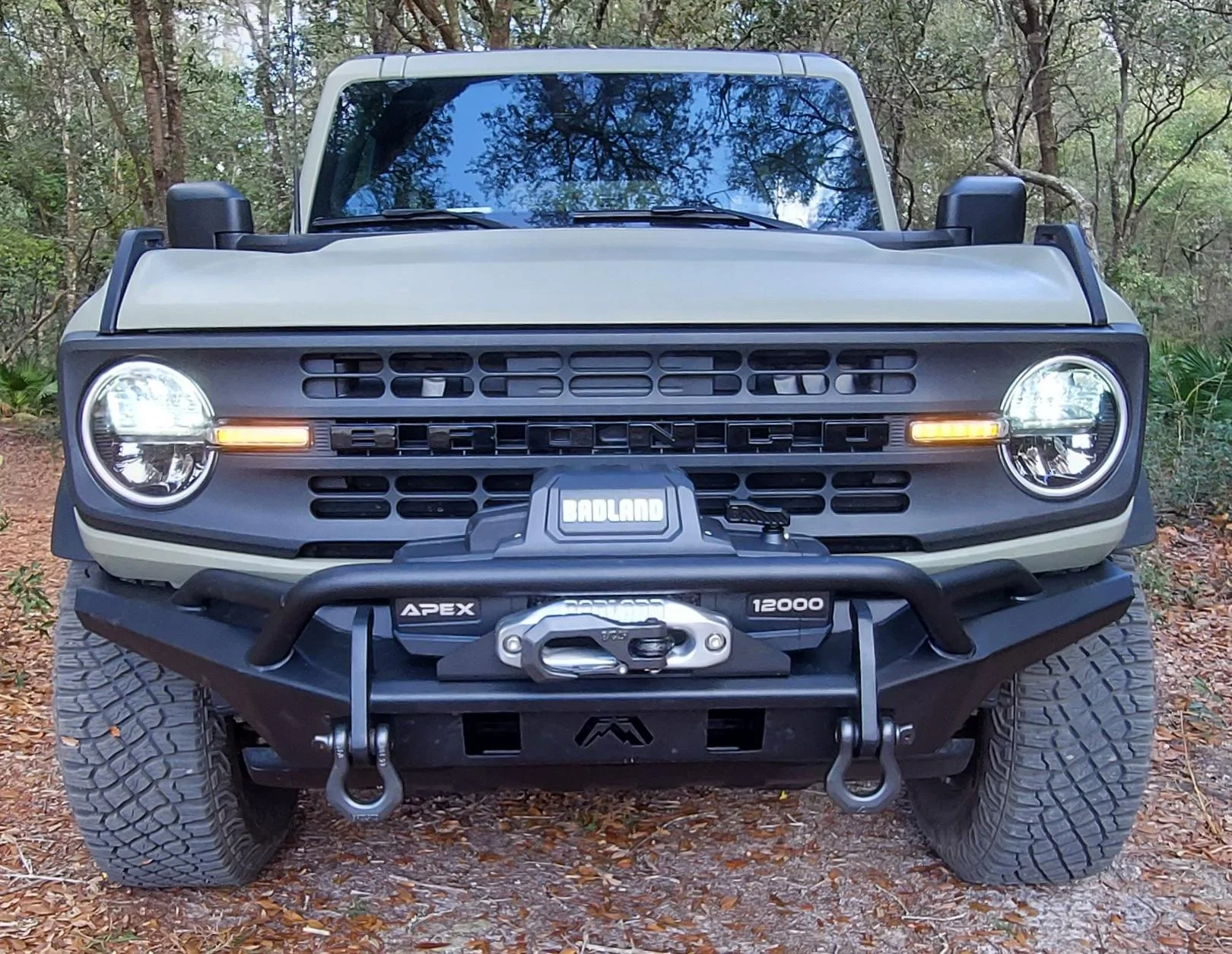 Ford Bronco Mounting winch  - touch prerunner? 20220223_112734