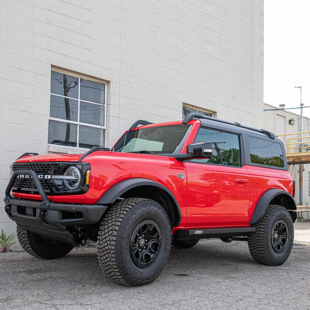Ford Bronco ROCKSLIDE ENGINEERING 2DR ROCK SLIDER RAILS AND SIDE STEPS $2500 1a-1