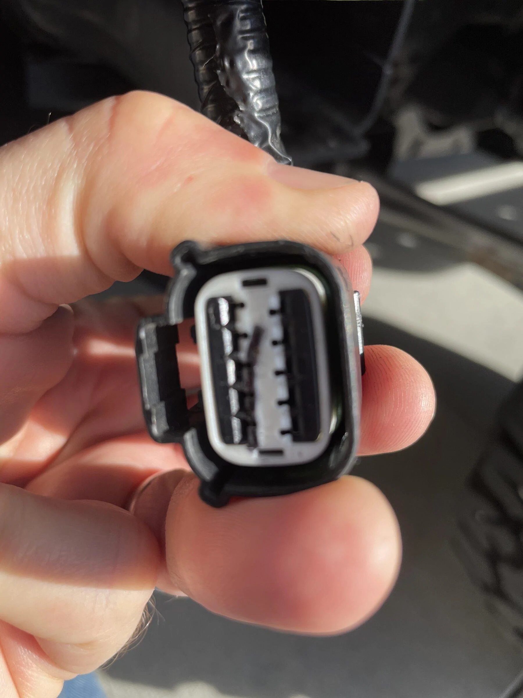 Ford Bronco Broken connector for parking sensors C928BCC3-8373-4B97-9487-585563D2D037