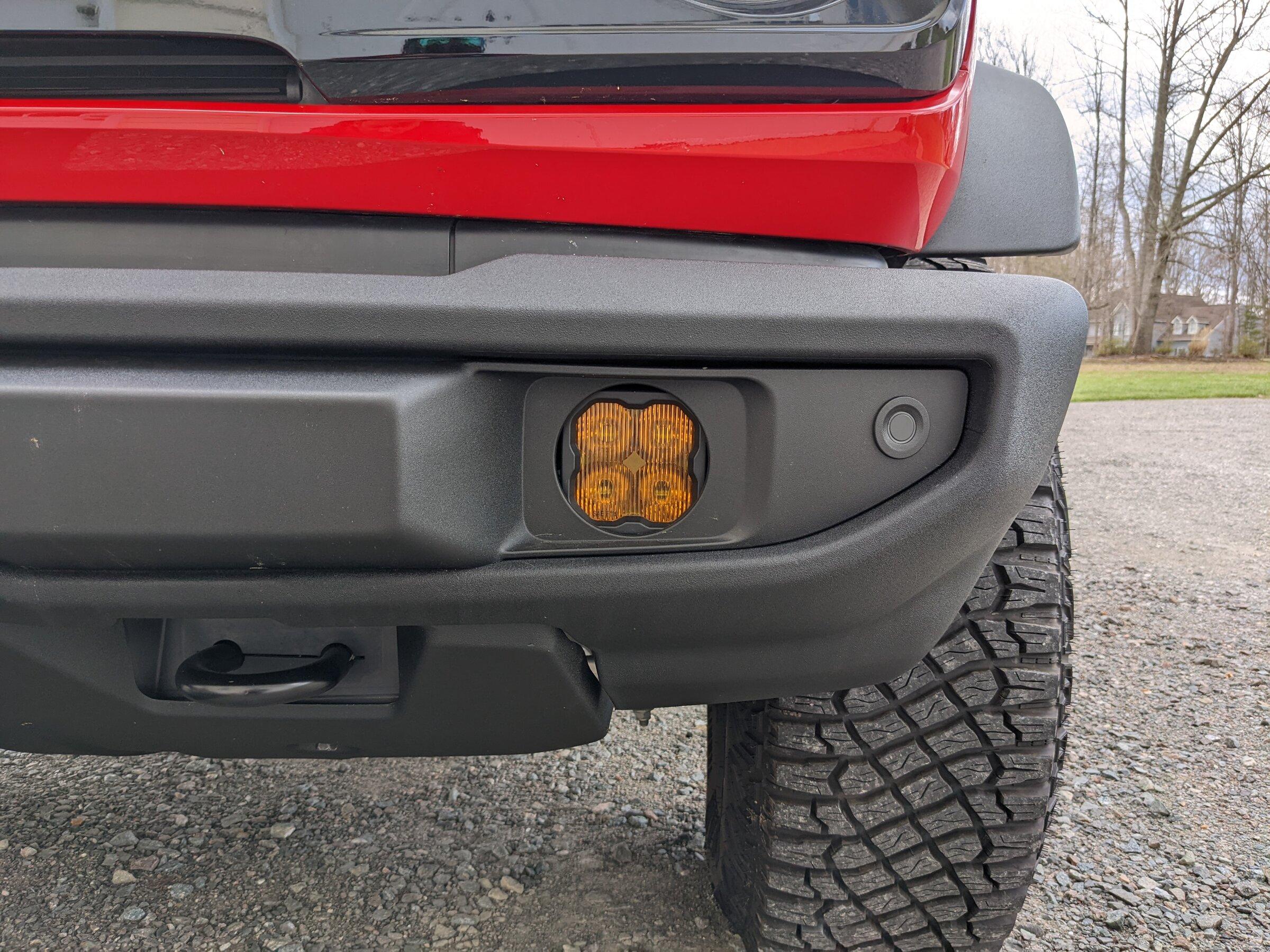 Ford Bronco Capable bumper Fog Lights PXL_20220326_170727058