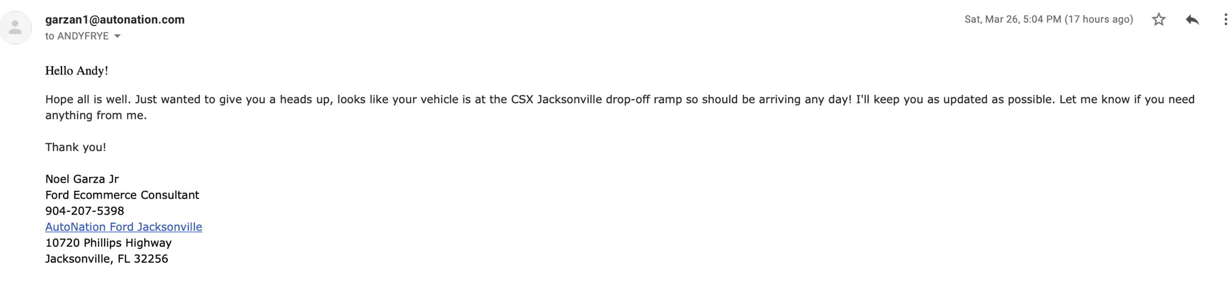 Ford Bronco Watch your email!! Screen Shot 2022-03-27 at 10.30.20 AM