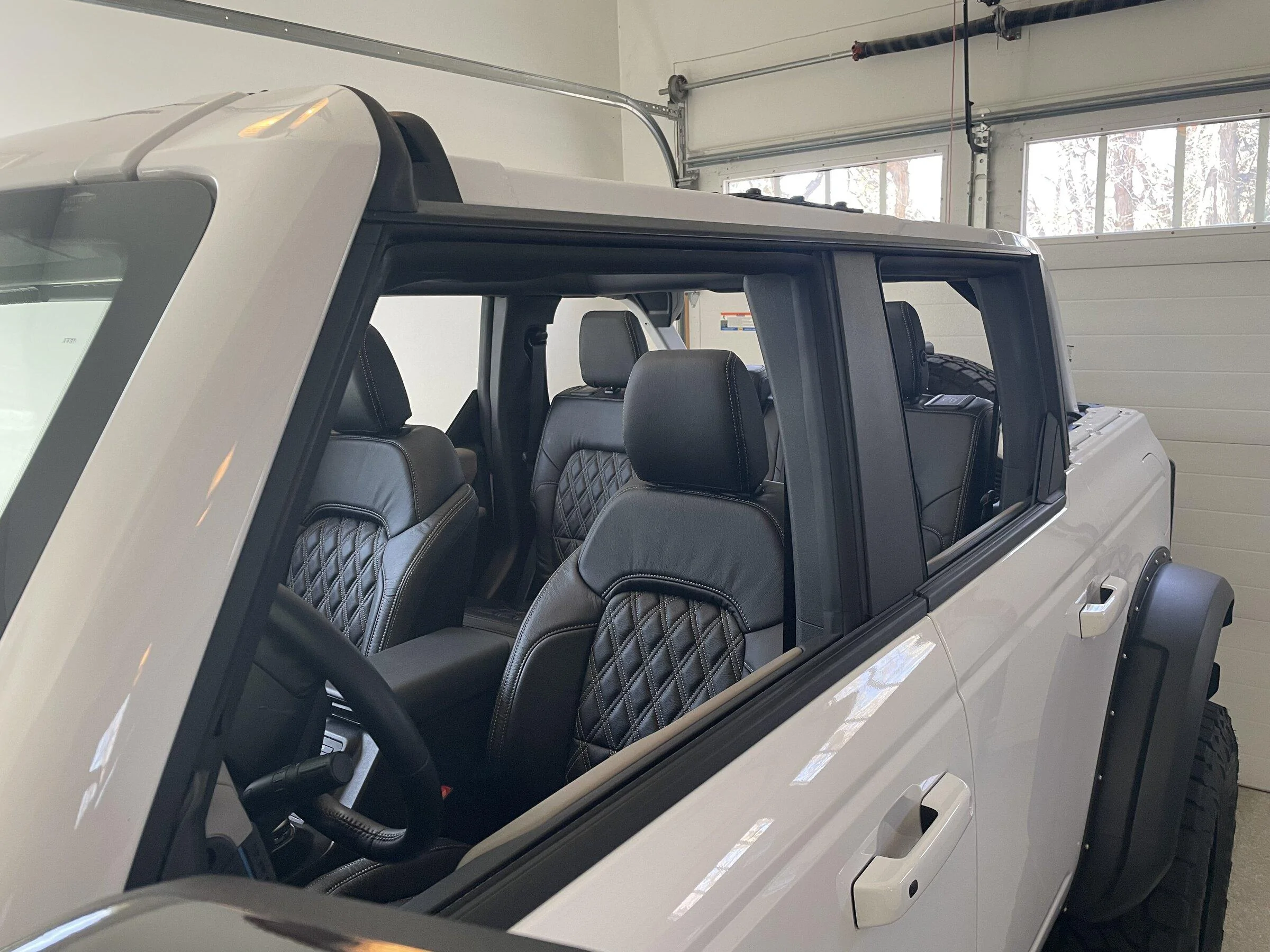 Ford Bronco New Katzkin Leather Interior Installed 1785AC1E-C9D6-4EDD-A1D1-7075504D7FB0