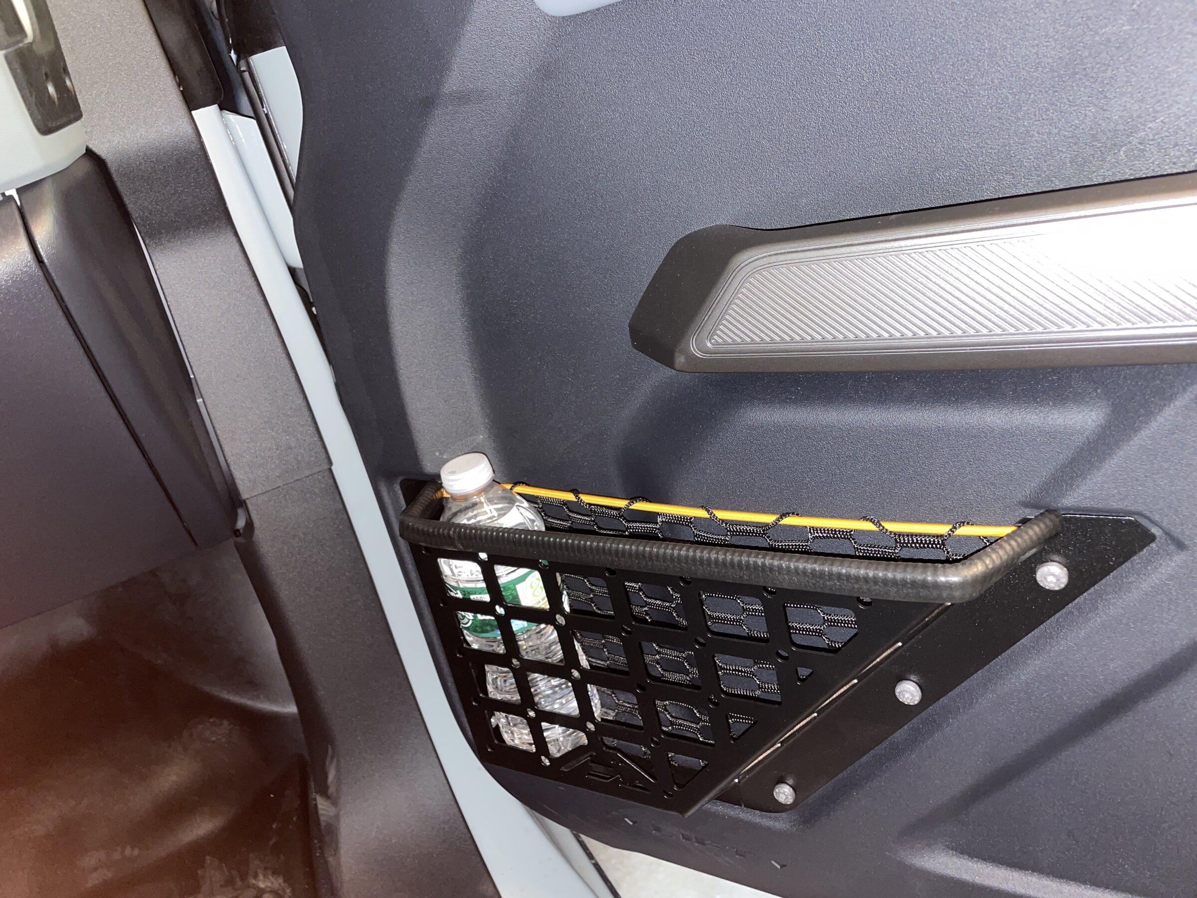 Ford Bronco Door cup holder/lock box interest image
