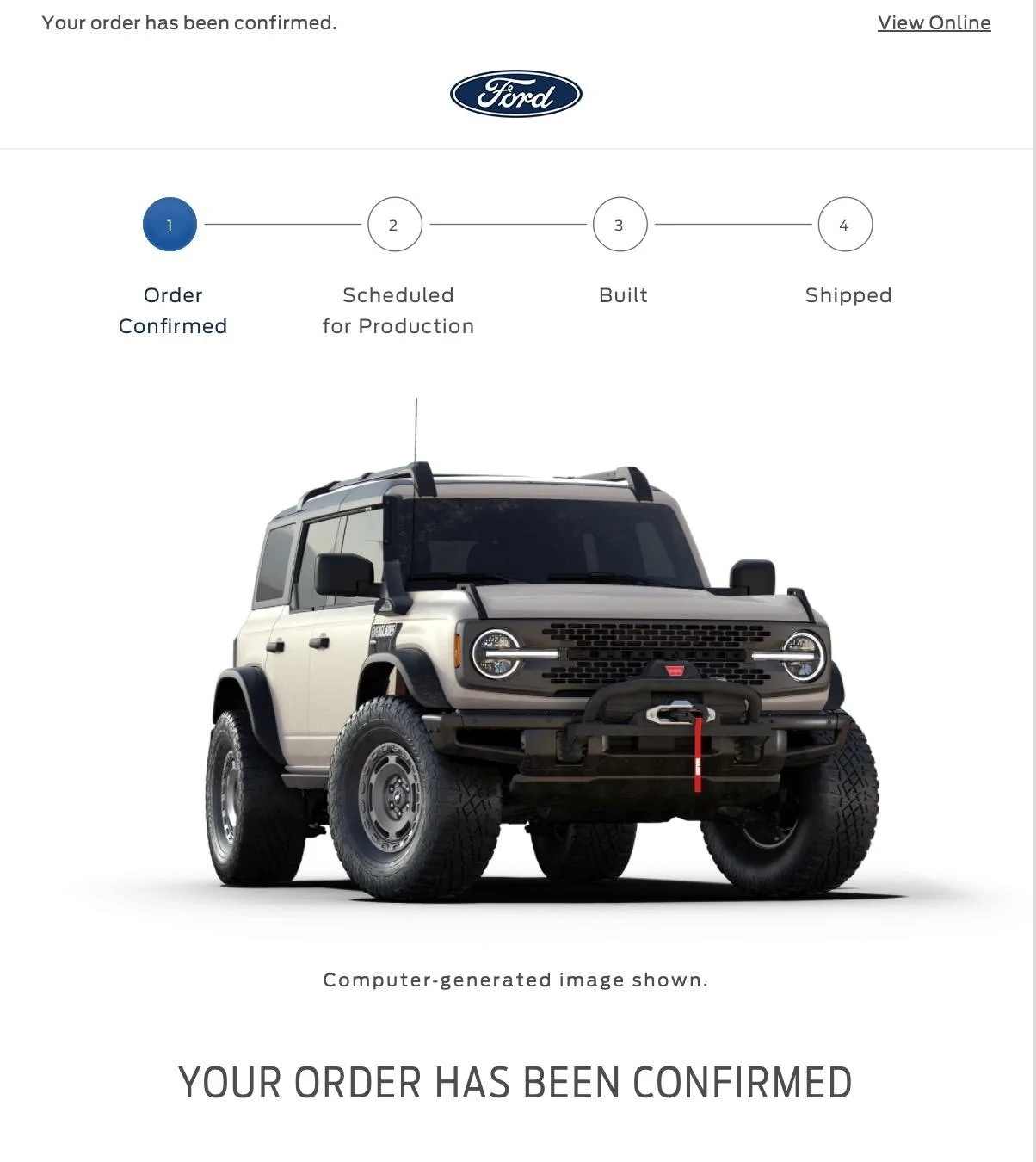 Ford Bronco Everglade Orders Image 3-27-22 at 7.30 PM