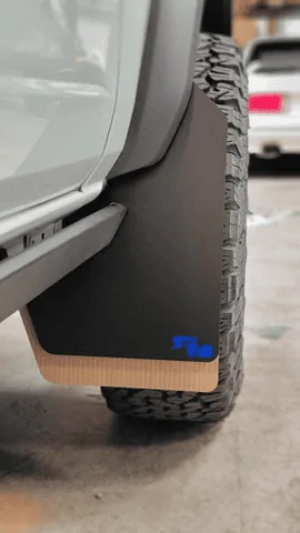 Ford Bronco Rokblokz mudflaps installed on Bronco 1648431939006