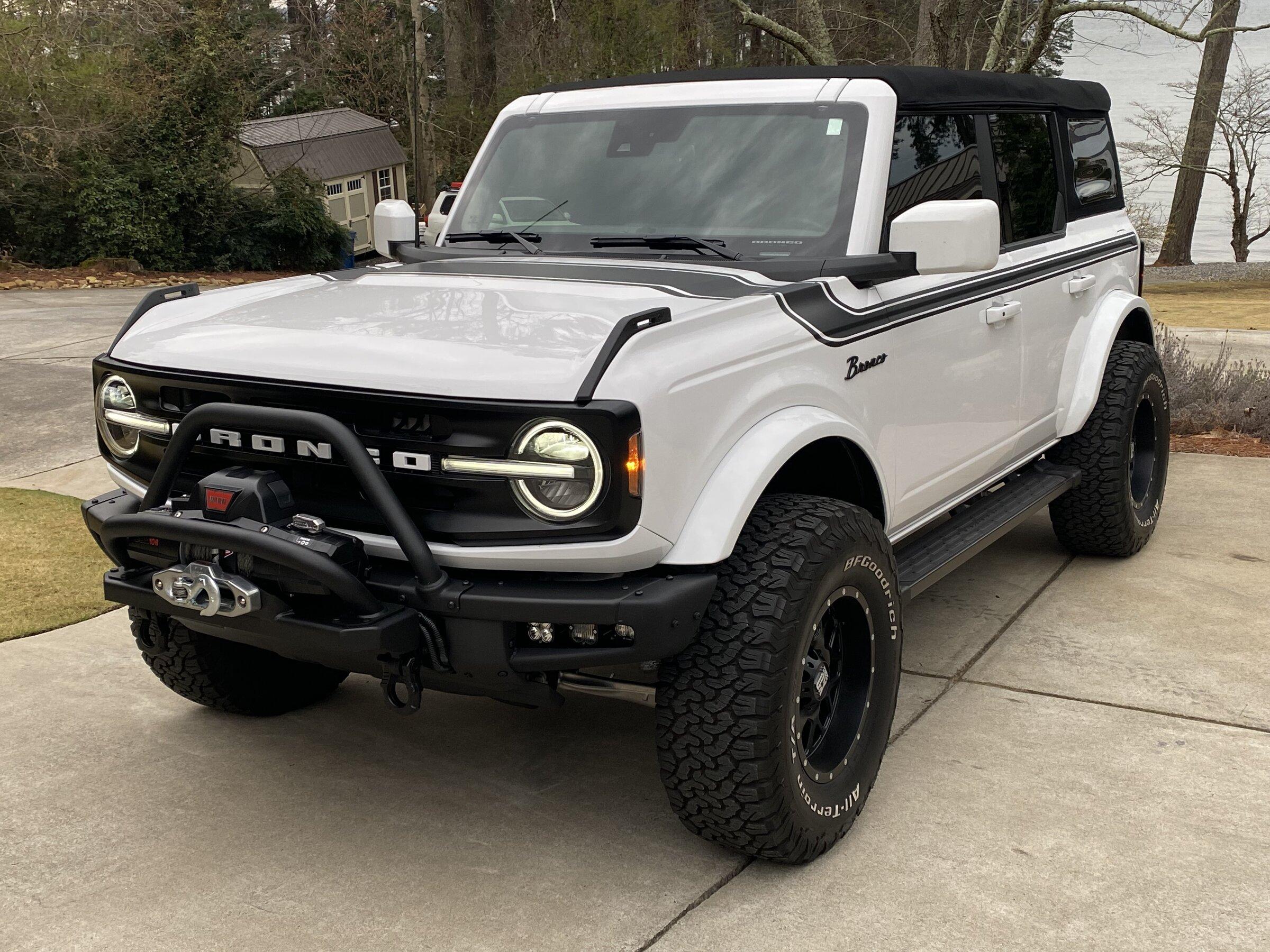 Ford Bronco Winch with "A" bar opinion IMG_2912