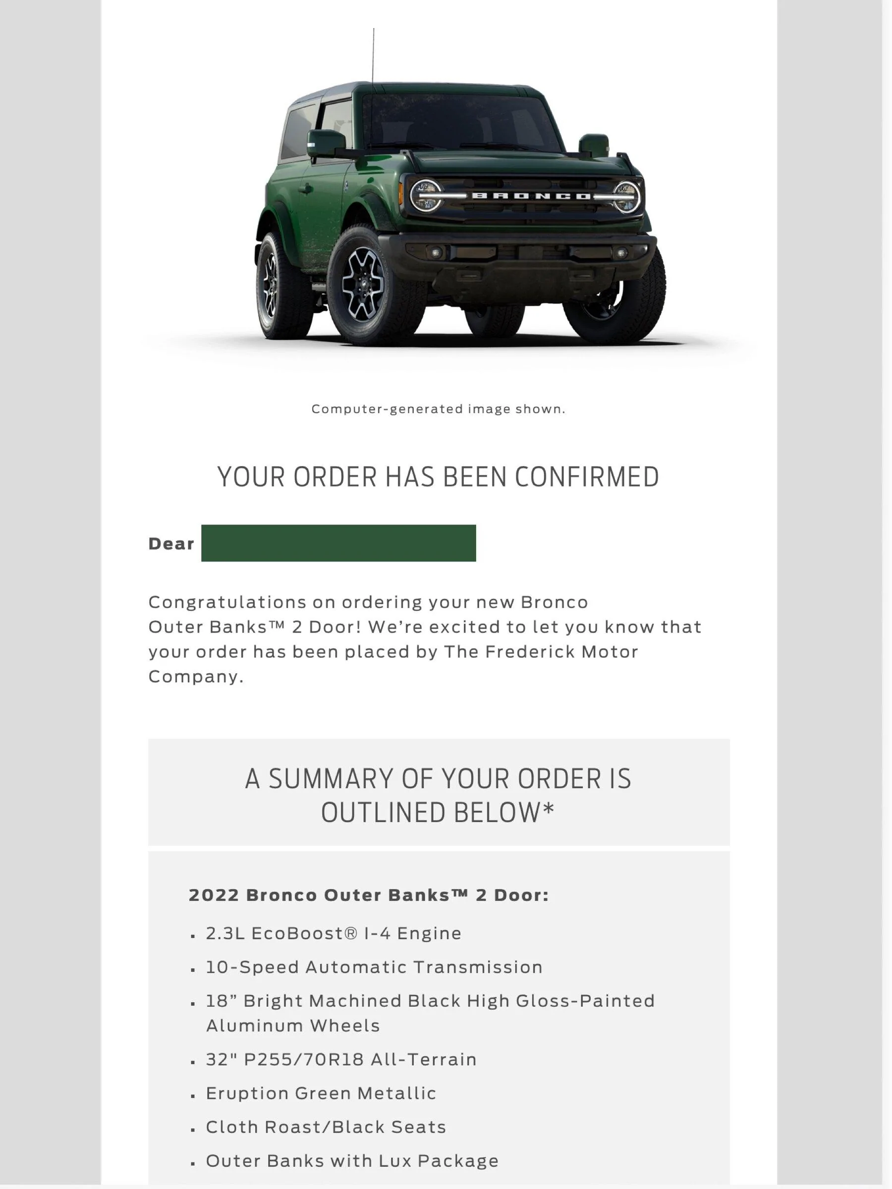 Ford Bronco March 2022 orders 0EF9DE67-6E33-442D-9D6A-0A1D9355B649