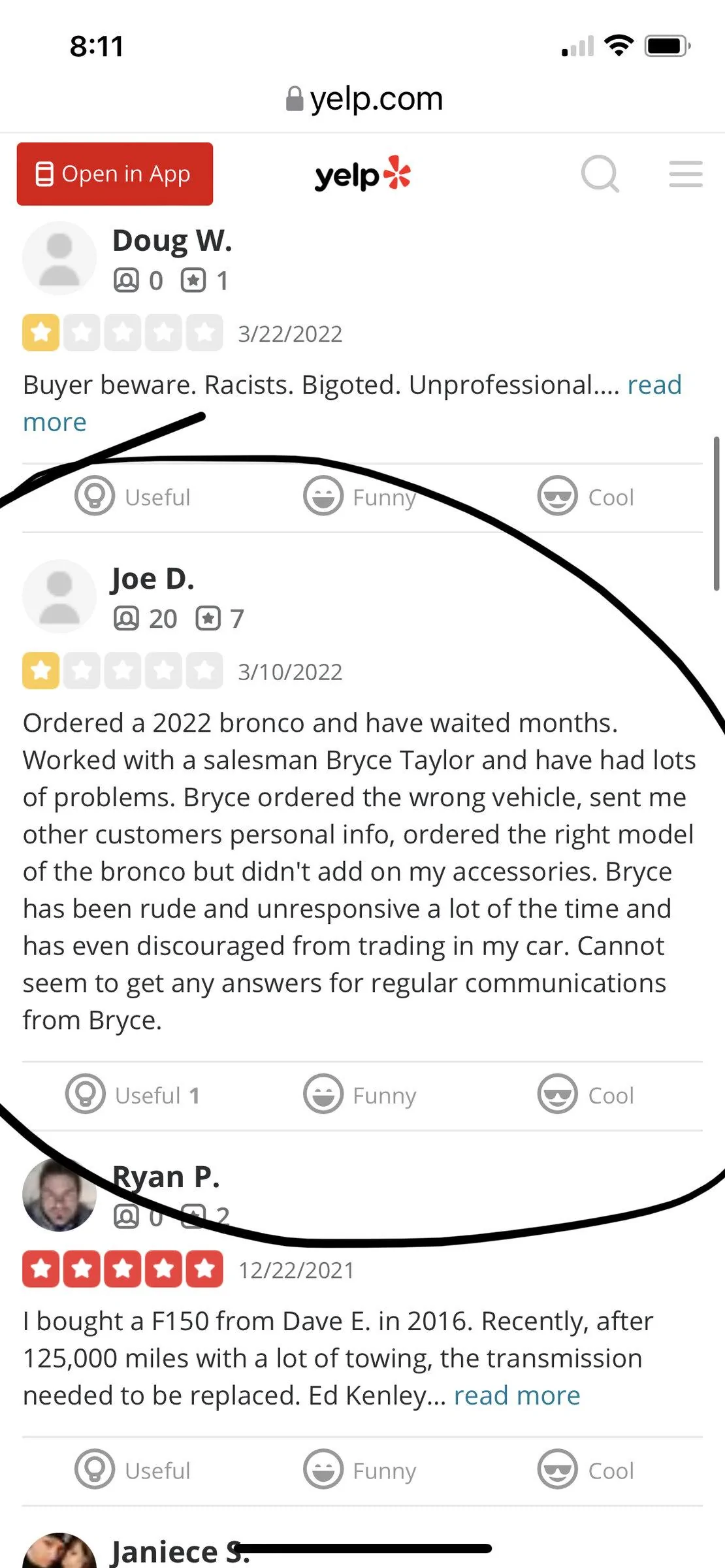 Ford Bronco Dealership sold my bronco Order 29459E92-007E-4CC3-BAB7-E2A55D017D22