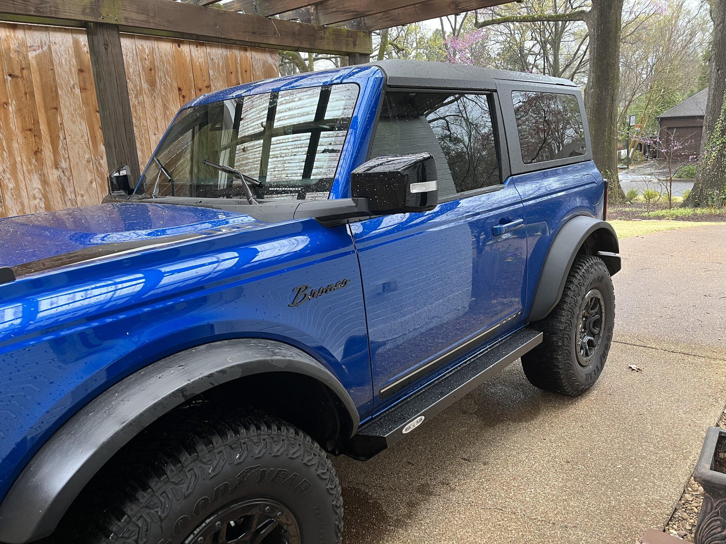 Ford Bronco ROCKSLIDE ENGINEERING 2DR ROCK SLIDER RAILS AND SIDE STEPS $2500 C18F82FE-9DA3-4B4B-AF70-1591BAE52765