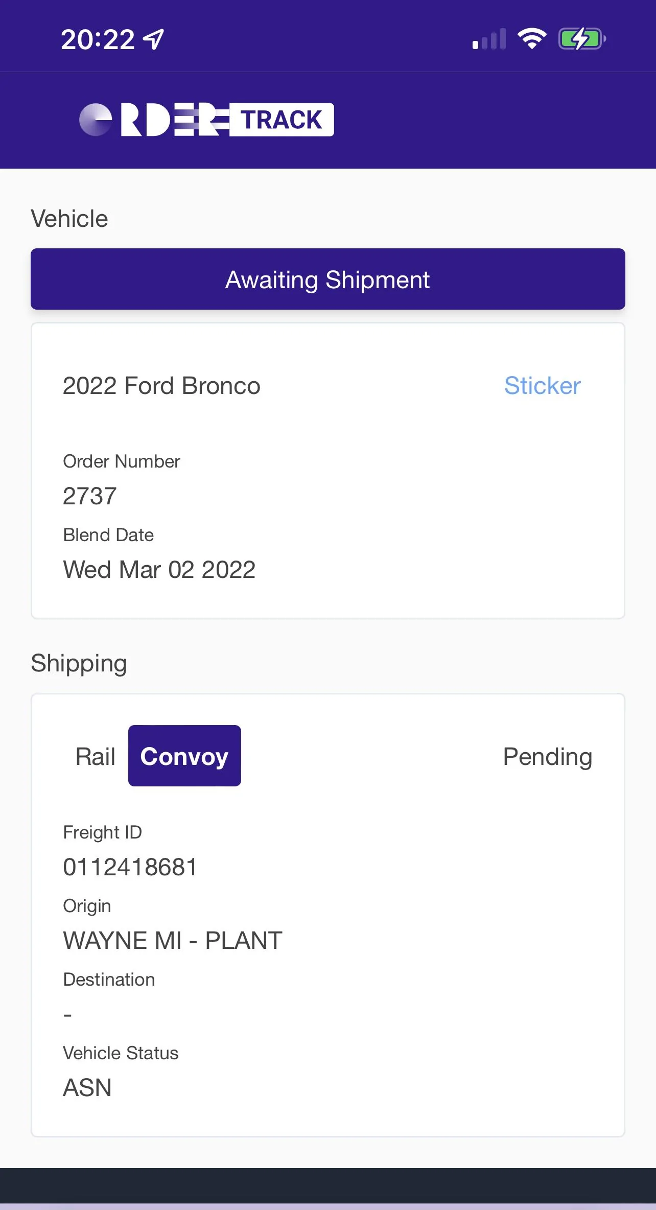 Ford Bronco 02/28/22 Build Week Thread 55E9C774-A95E-4A16-B9CC-84BF6A605DEF
