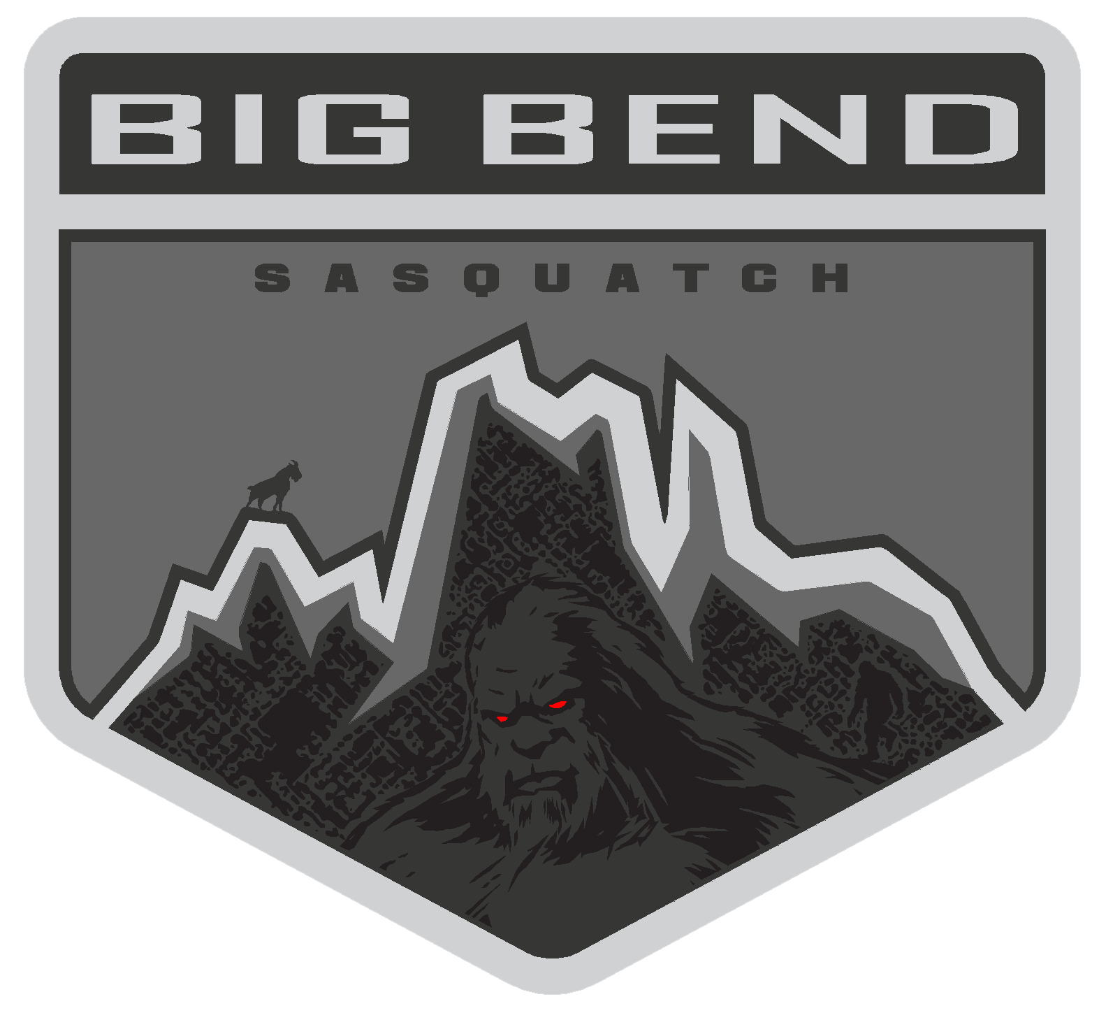 Ford Bronco Badlands Sasquatch Badge Big Bend Sasquatch