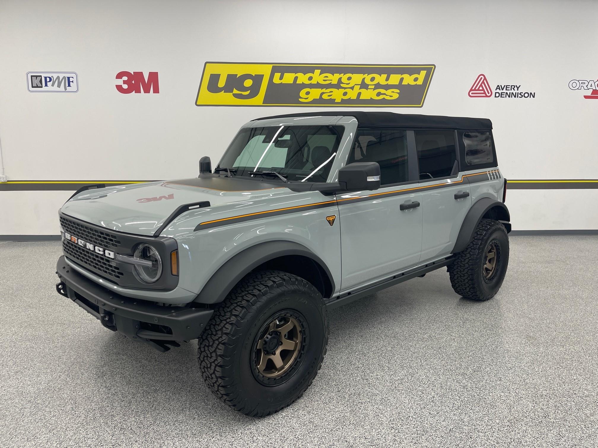 Ford Bronco New Badlands Underground Graphics Bronco! Badlands 01