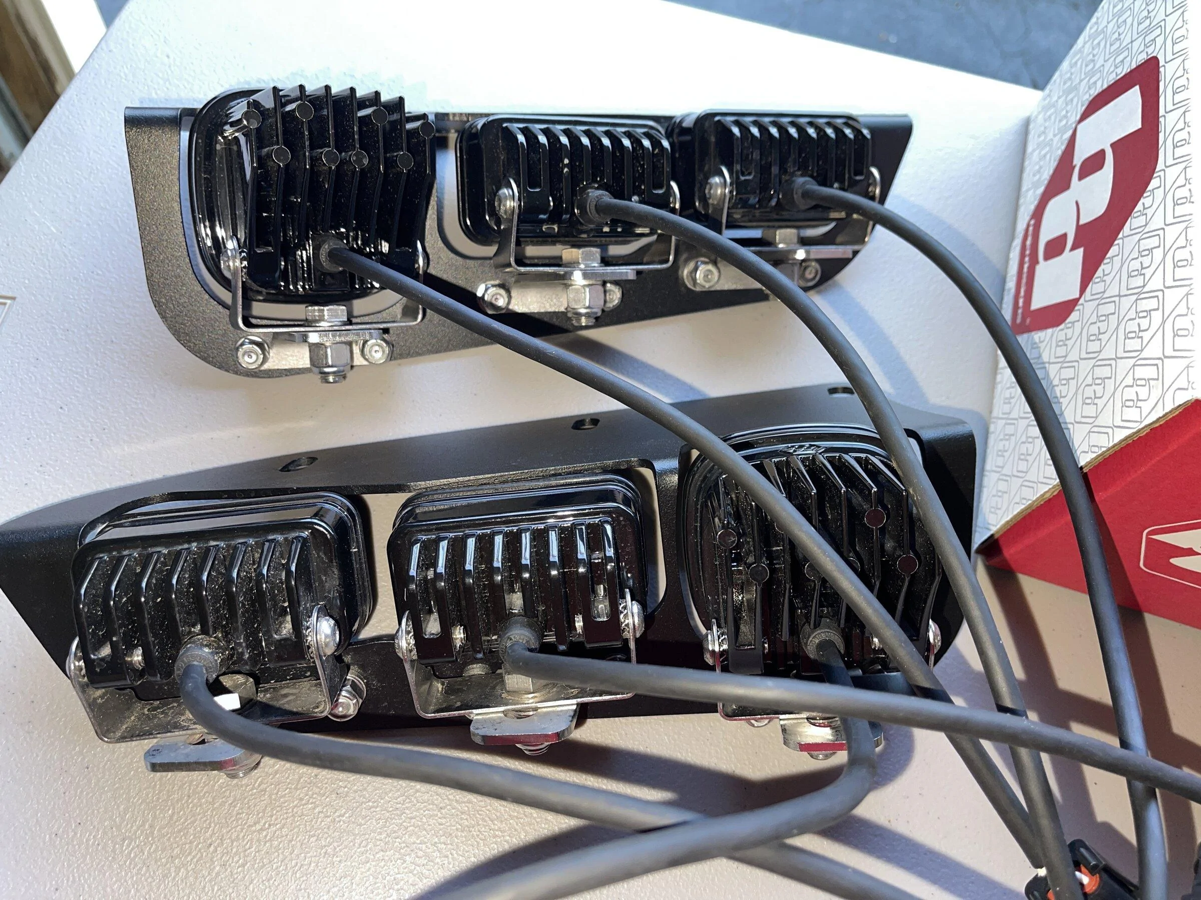 Ford Bronco Baja Designs mod bumper lit kit AD4ADCA3-9B50-4F41-A17F-C7BD10ED16B1