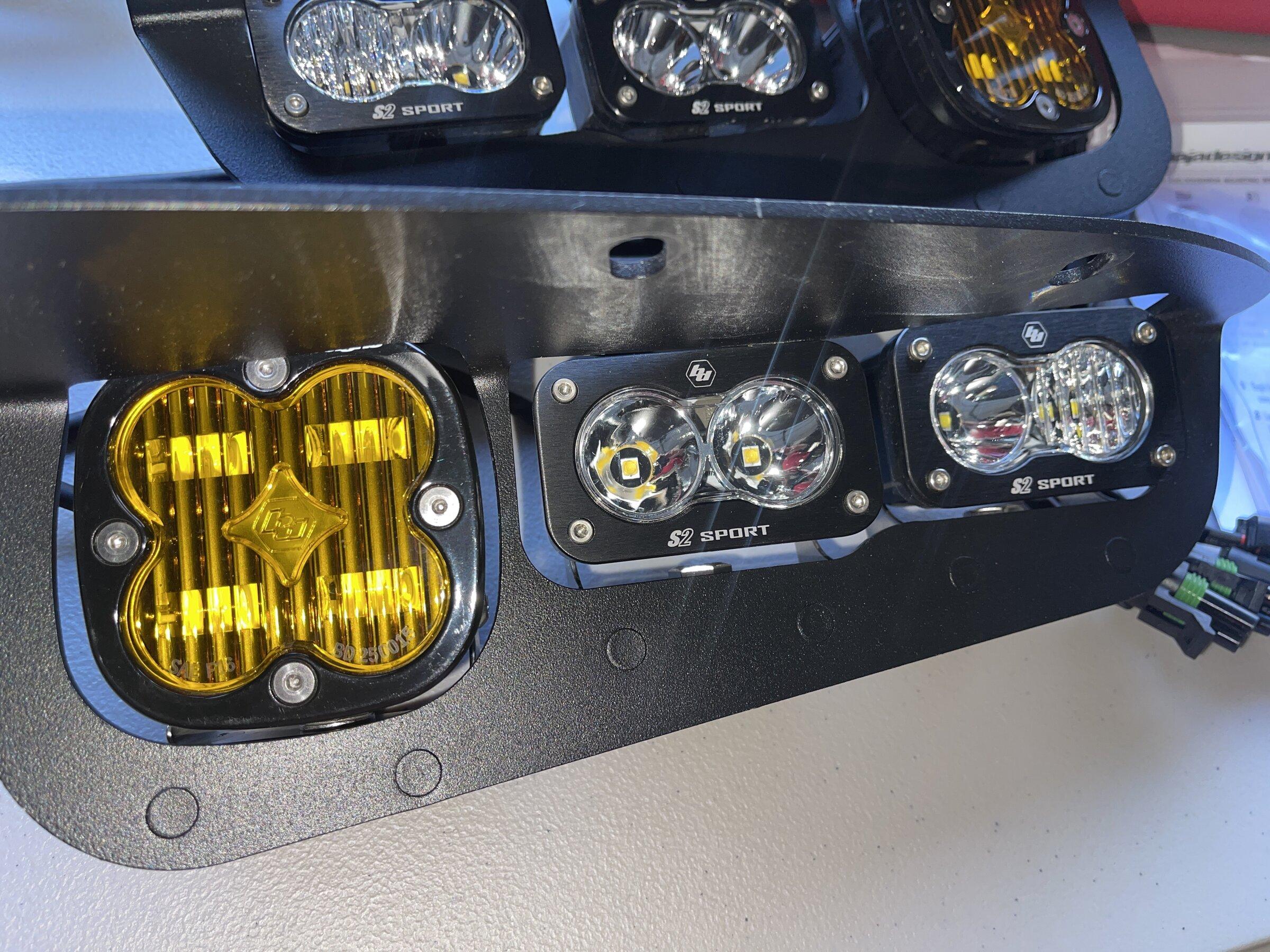 Ford Bronco Baja Designs mod bumper lit kit 3A466005-22F4-4A89-A02D-29C0C6D33EF8