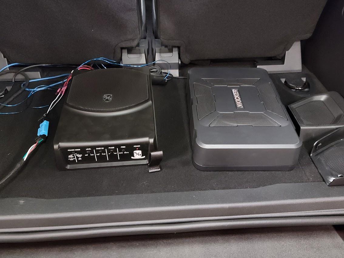 Ford Bronco Sound System Upgrade SO vs. Kicker