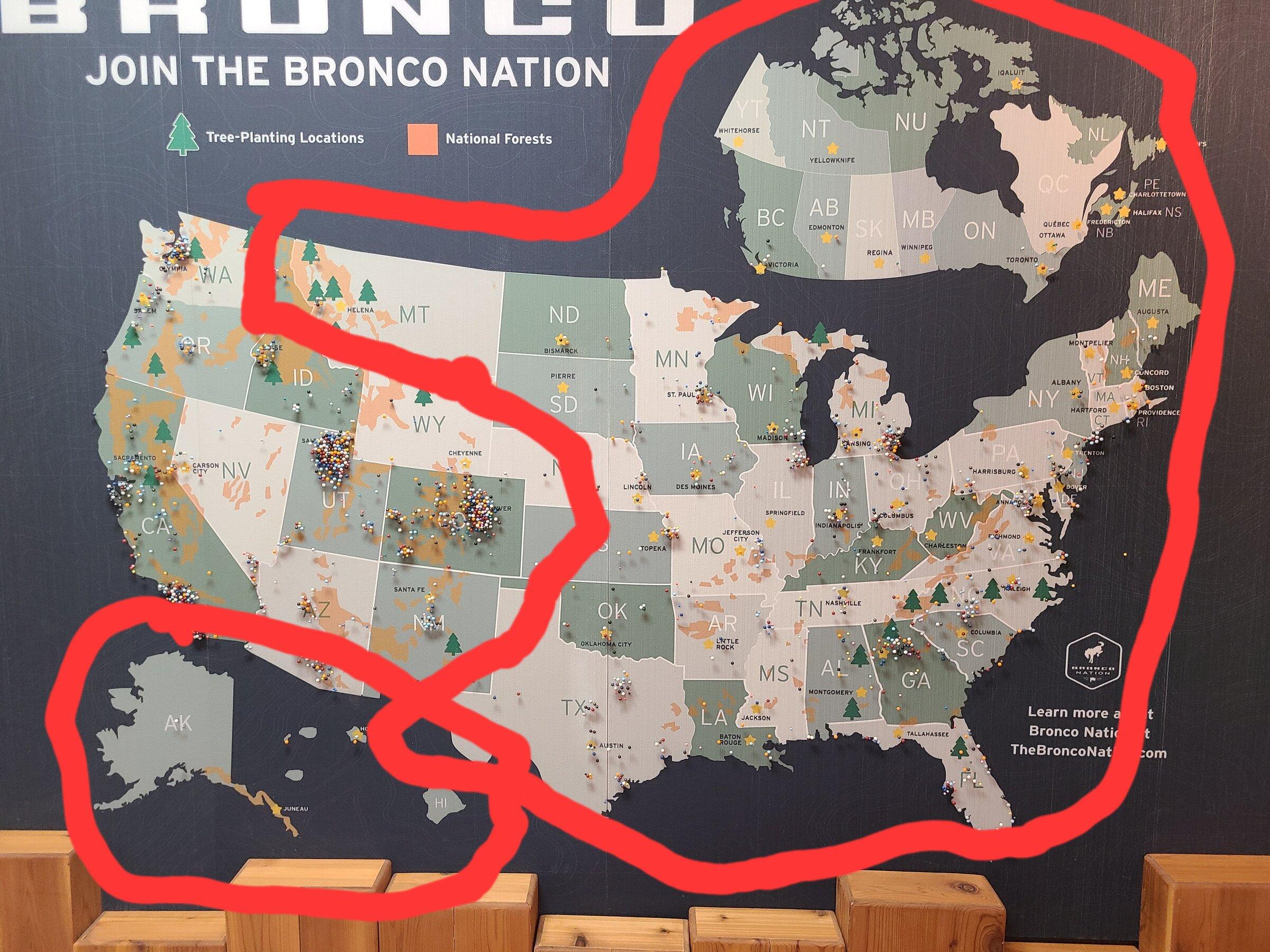 Ford Bronco Broncos everywhere 20220401_101629