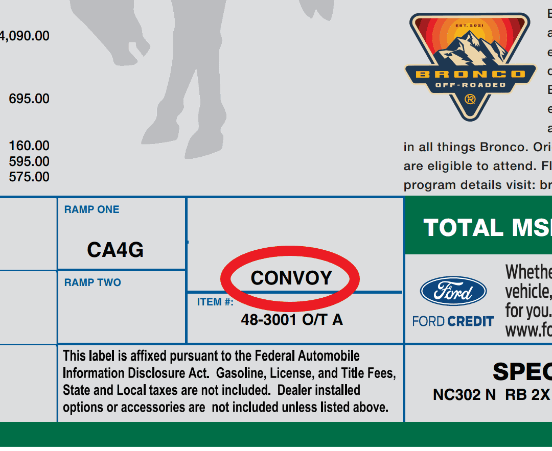 Ford Bronco [April Fool's!] Ford Hiring Bronco Convoy Delivery Drivers due to Transport Shortages. Applications Begin Today screenshot_20220401-142007-cropped-